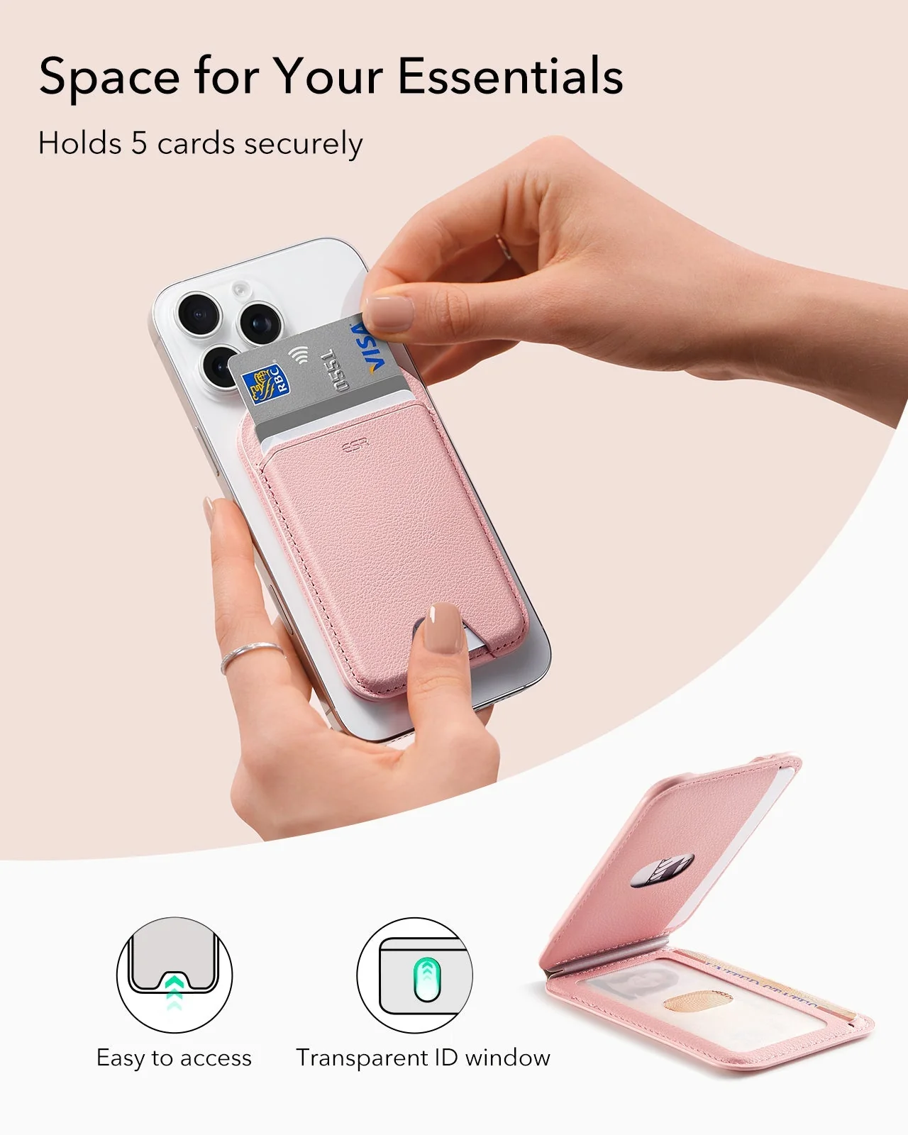 Aura Wallet Stand (HaloLock) - Lavender - Image 6