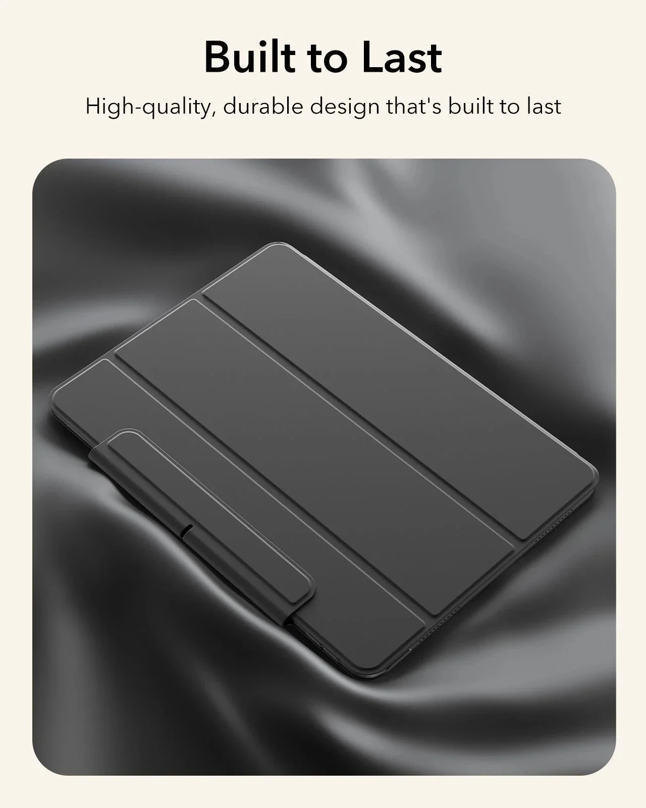 iPad Air 11" (M4) 2026 Rebound Magnetic Case - Black - Image 7