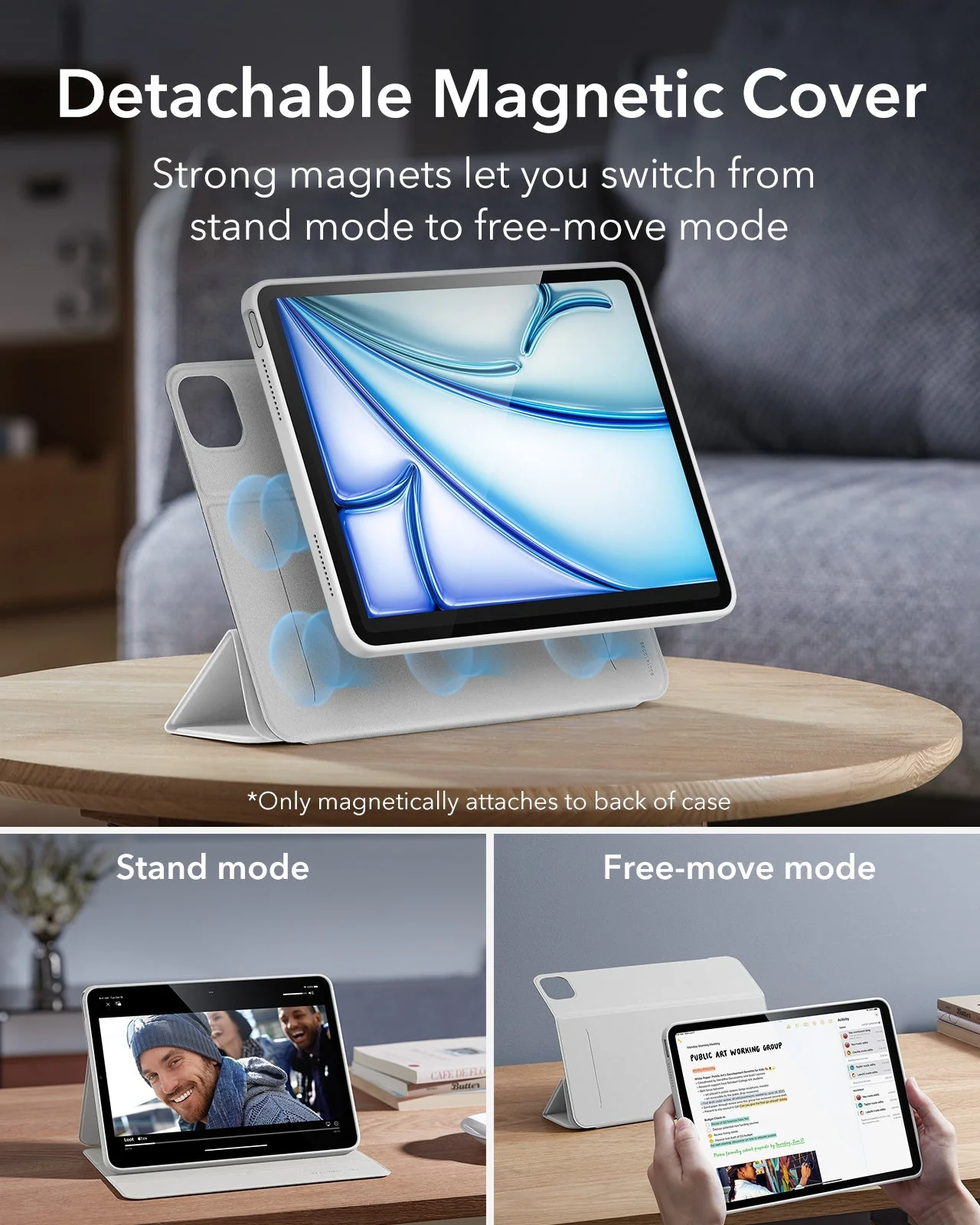 iPad Air 11″ (2025) Rebound Transformation Bundle - Brilliant White - Image 5