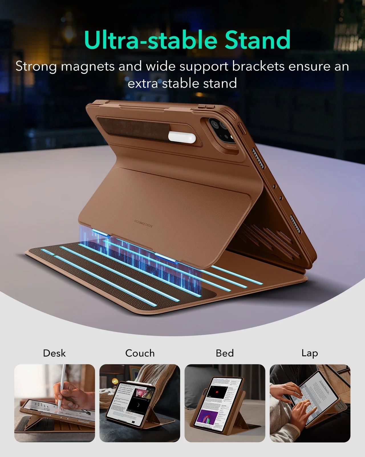 iPad Pro 13ʺ (2025) Shift Transformation with Digital Pencil Bundle - Brown - Image 3
