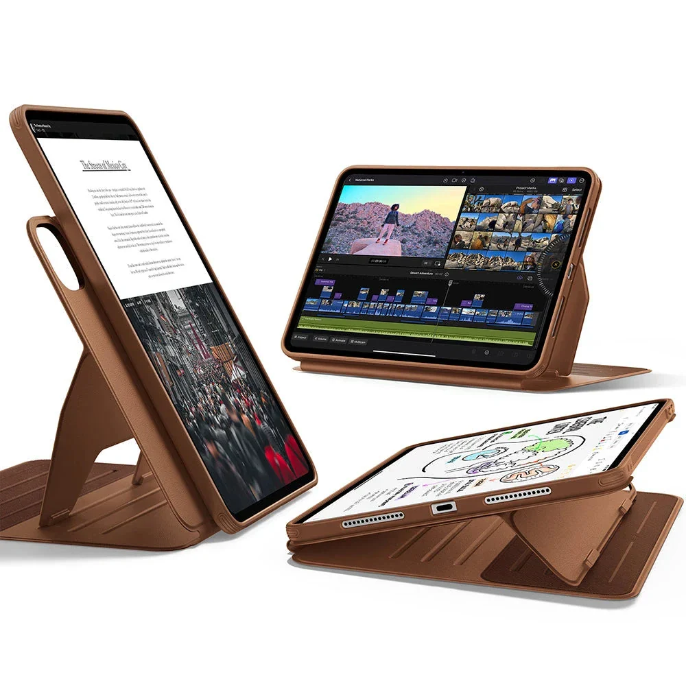 iPad Pro 11ʺ (2024) Shift Magnetic Case - Brown