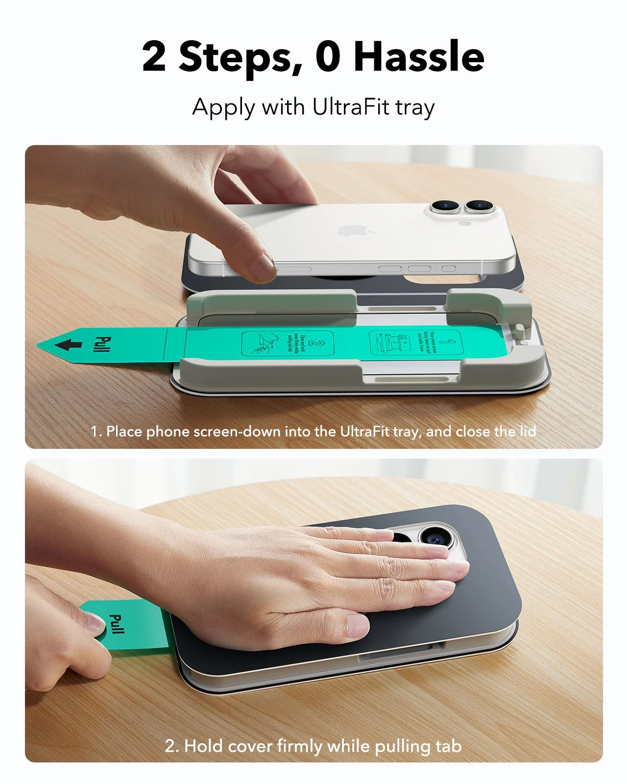 iPhone 16 Plus/15 Plus UltraFit Classic Screen Protector -3 Pack - Image 3