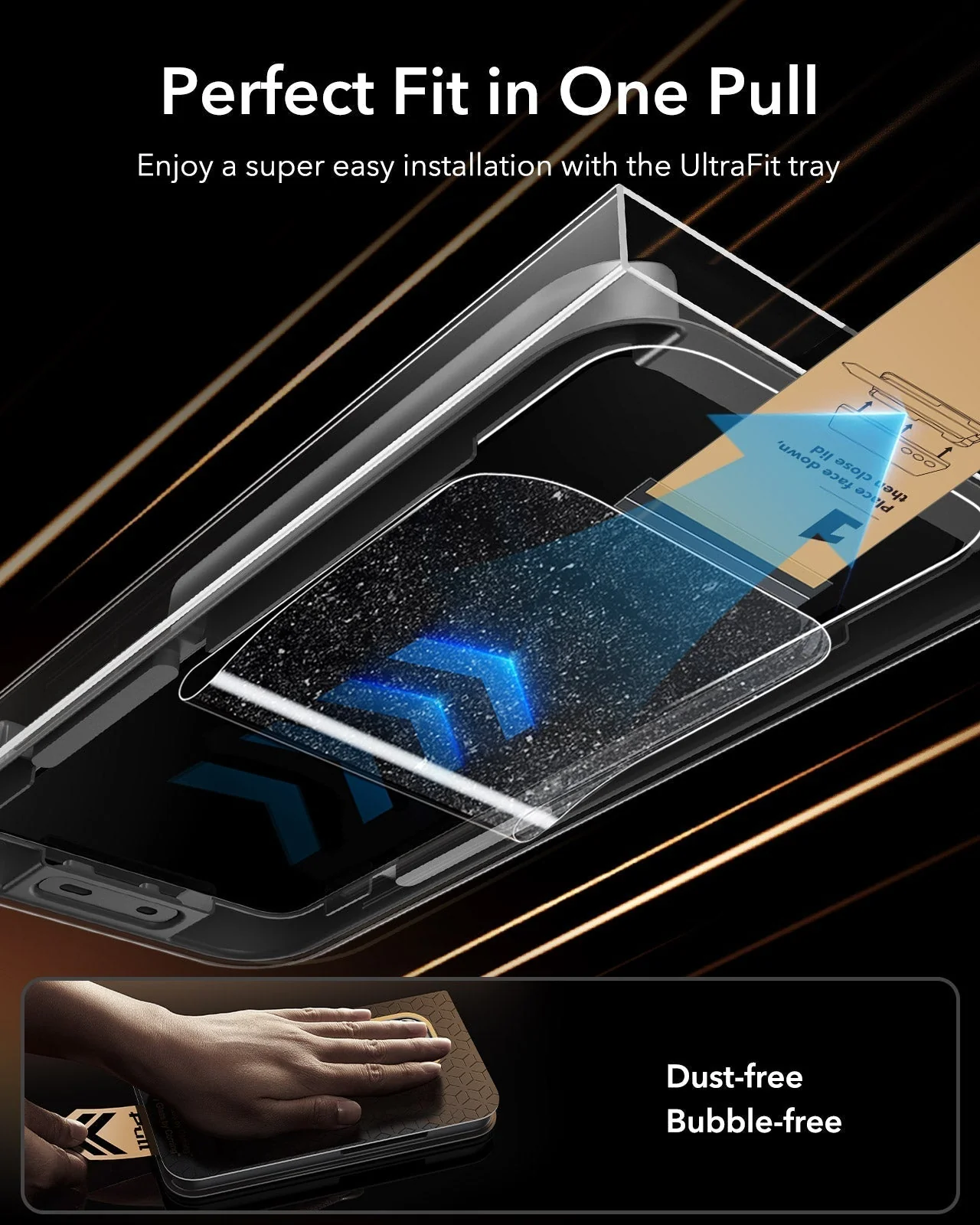 Galaxy S26 Ultra UltraFit Armorite® Pro Privacy Screen Protector - 3 Pack - Image 5