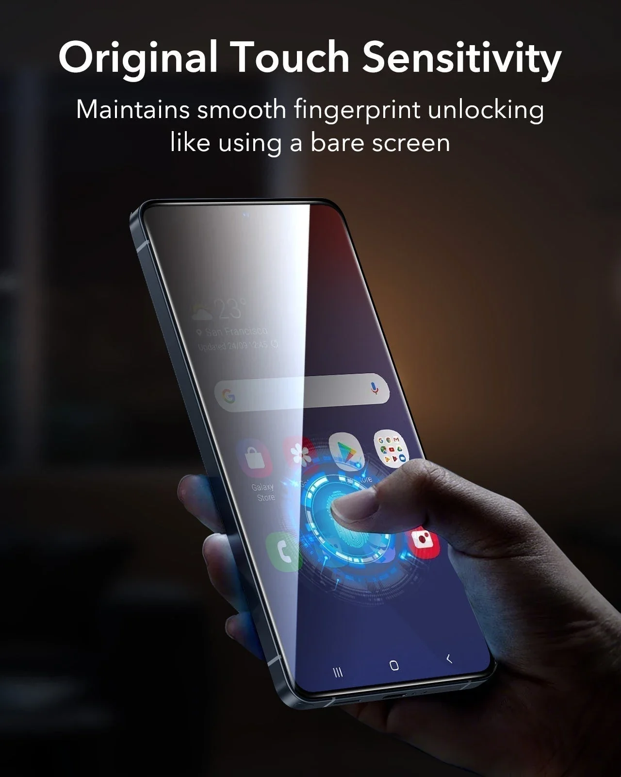 Galaxy S26 Ultra UltraFit Armorite® Pro Privacy Screen Protector - 3 Pack - Image 6