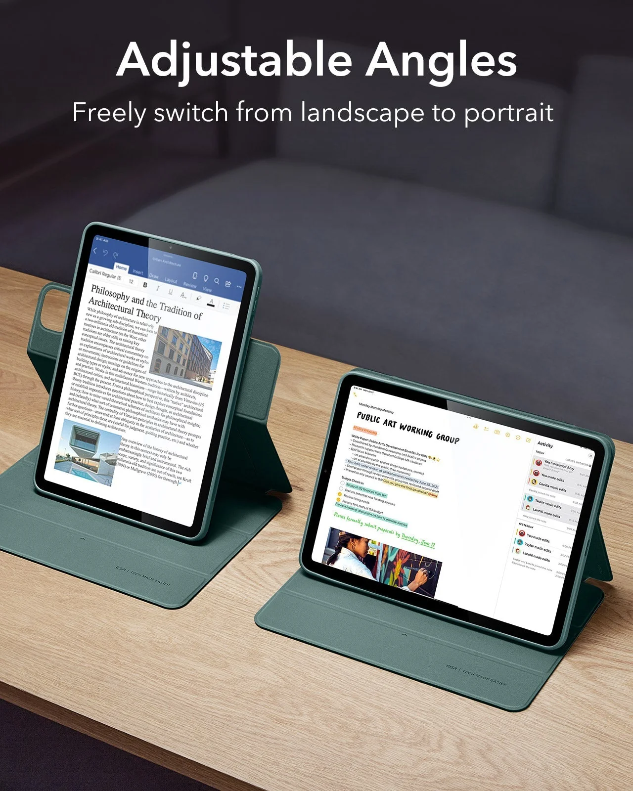 iPad Air 11ʺ (2024) Rebound Transformation Bundle - Forest Green - Image 5