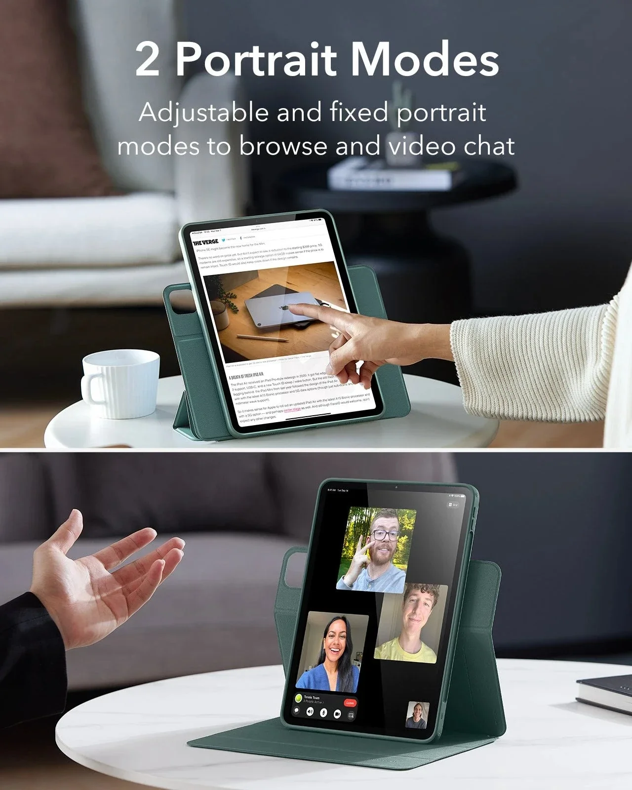 iPad Air 11ʺ (2024) Rebound Transformation Bundle - Forest Green - Image 6