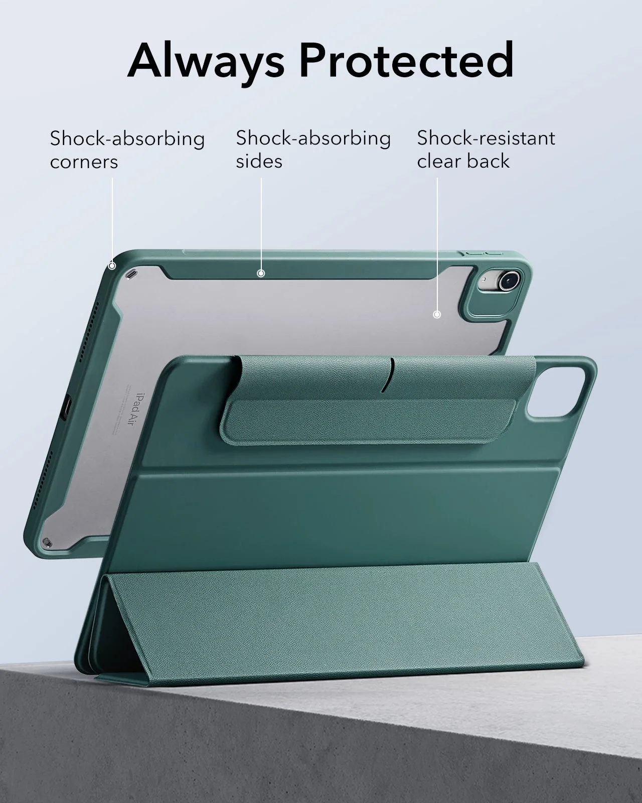 iPad Air 11ʺ (2024) Rebound Transformation Bundle - Forest Green - Image 7