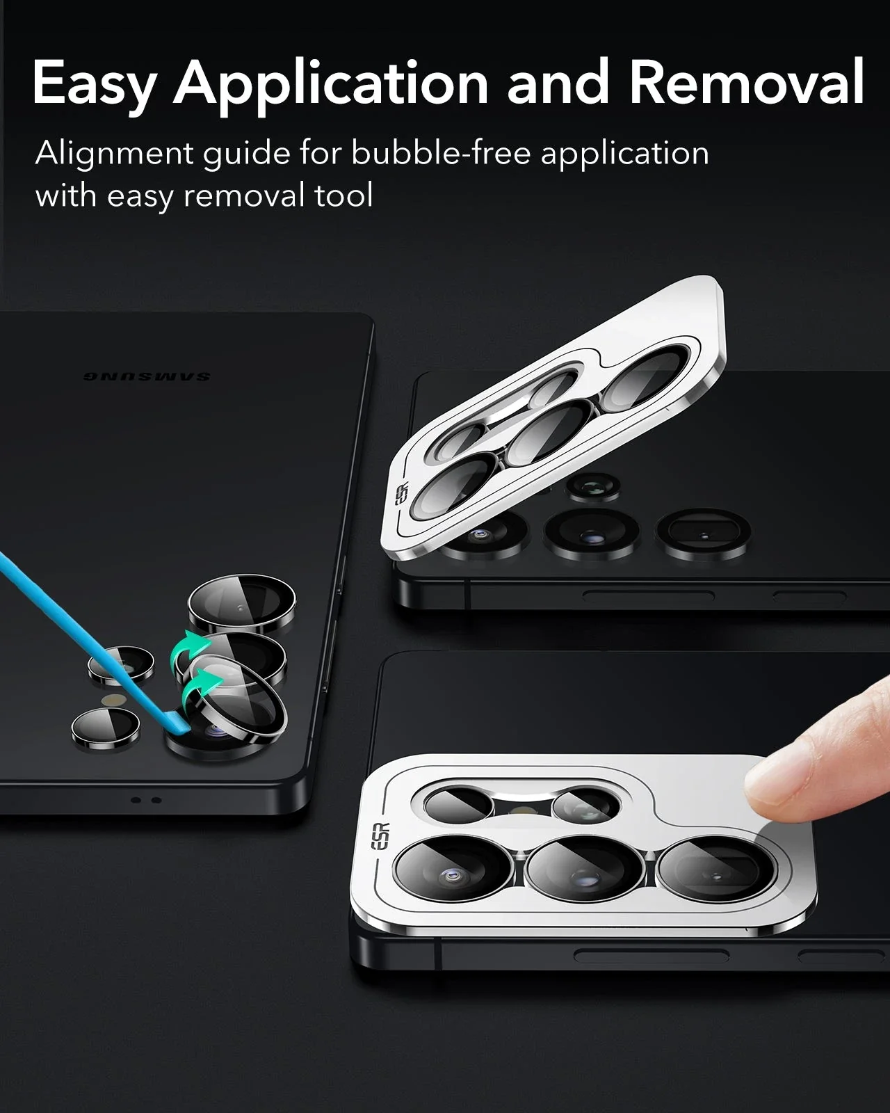 Galaxy S25 Ultra Armorite Screen and Camera Lens Protection Bundle - 3 Pack + 2 Sets - Image 13