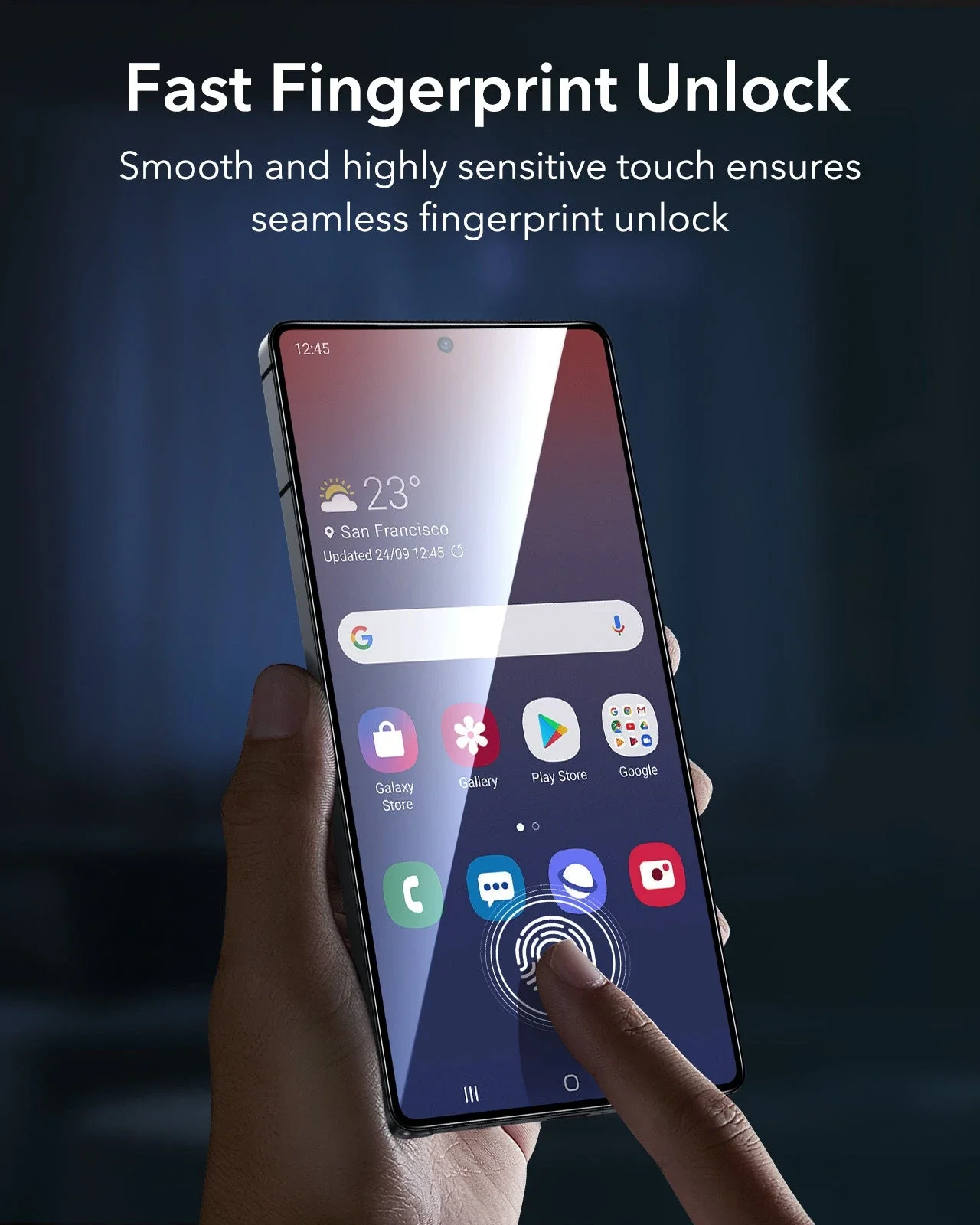 Galaxy S25 Ultra Armorite Privacy Screen Protector (UltraFit) - 3 Pack - Image 8