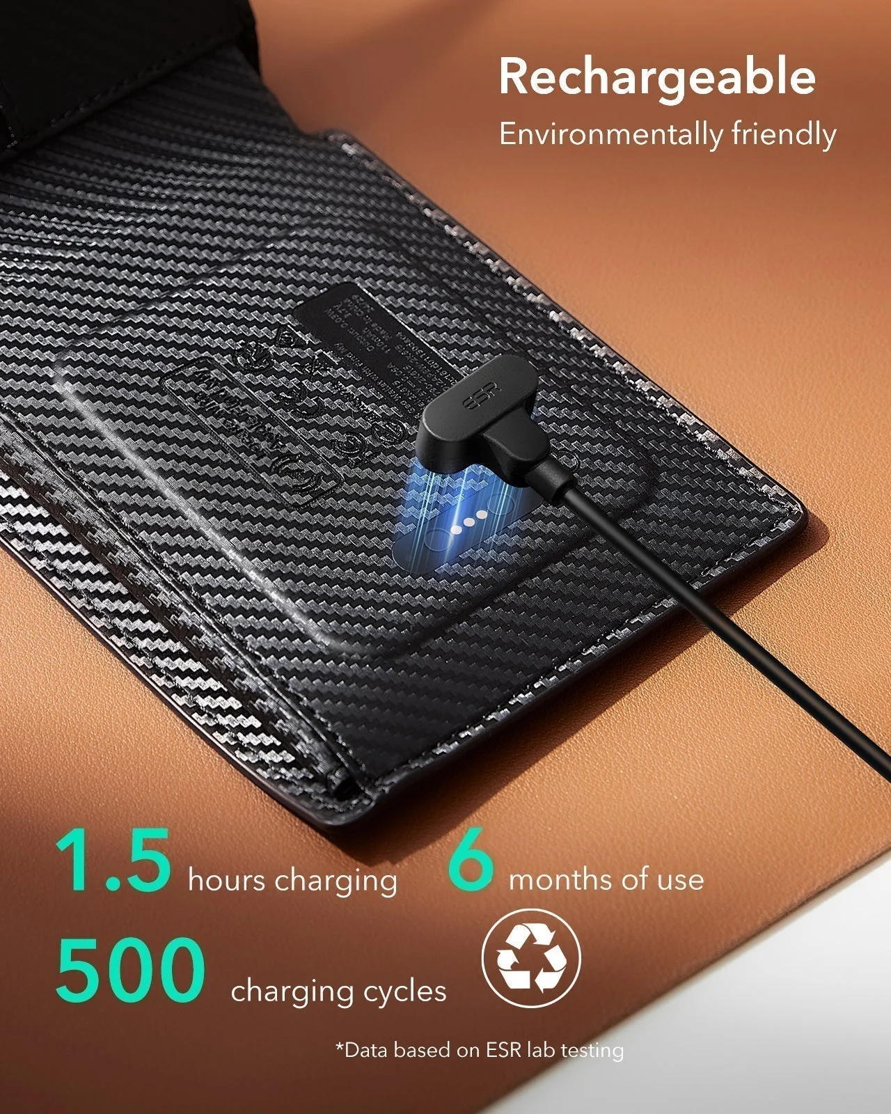 Geo Wallet with Find My - Twilight Black - Image 7