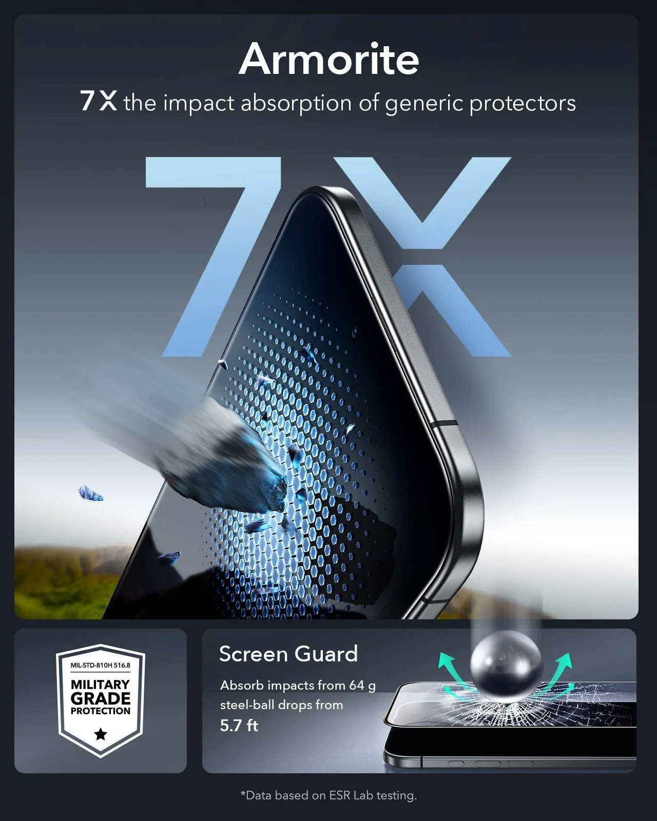 iPhone Air UltraFit Armorite®️ Screen Protector - 3 Pack - Image 5