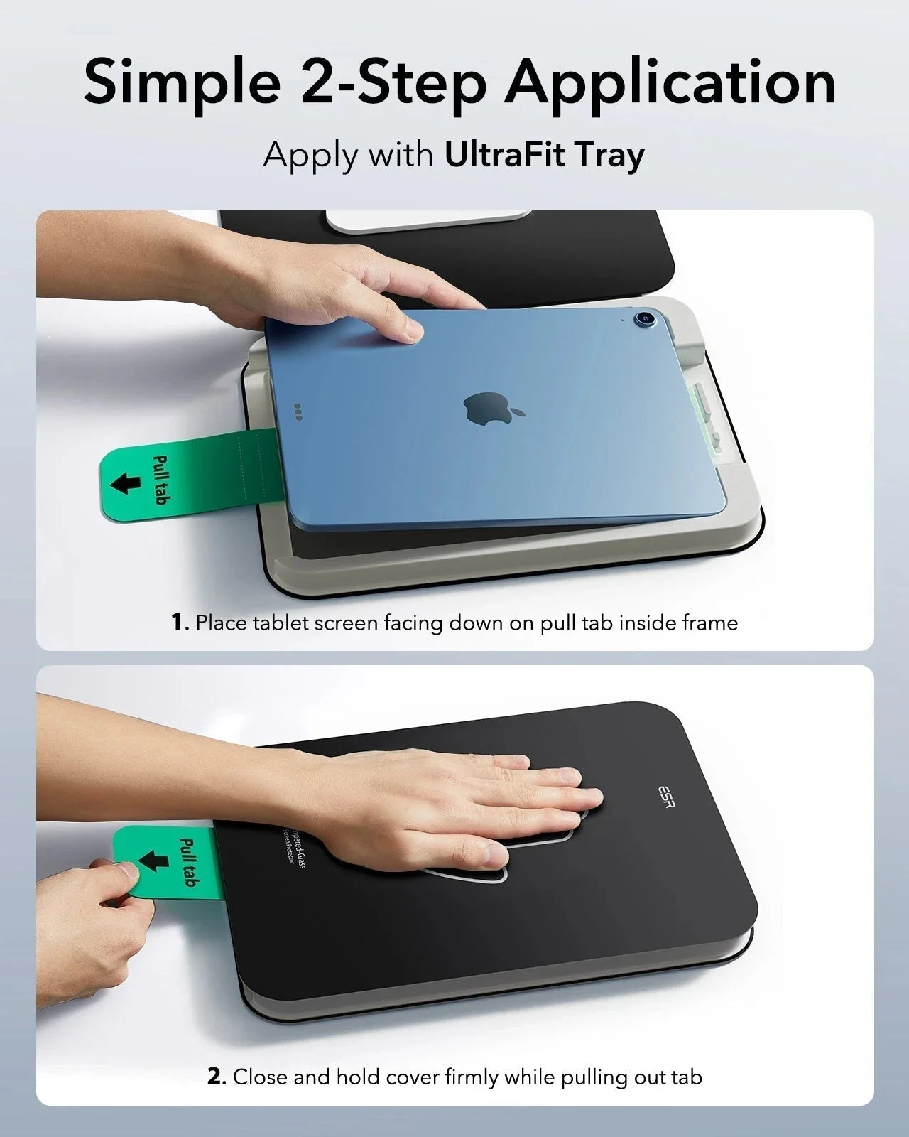 iPad 10th Generation UltraFit Classic Screen Protector - 2 Pack - Image 5