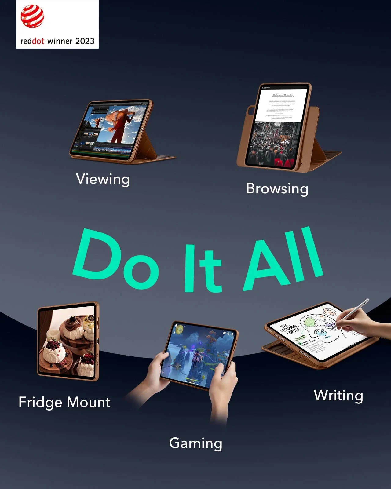 iPad Air 11ʺ (2024) Shift Transformation Bundle - Brown - Image 3