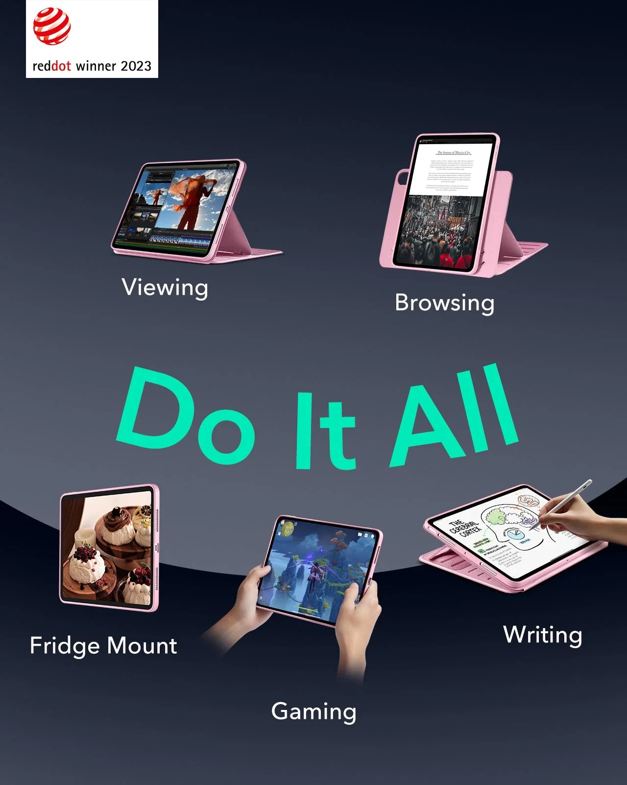 iPad Air 11″ (2025) Shift Transformation Bundle - Pink - Image 4