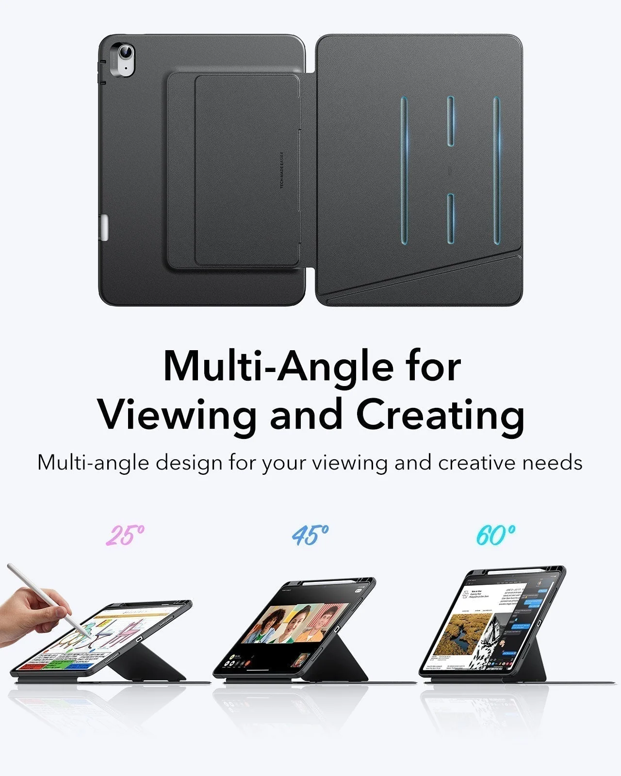 iPad Air 13" (2025) Flip Transformation Bundle - Green - Image 5