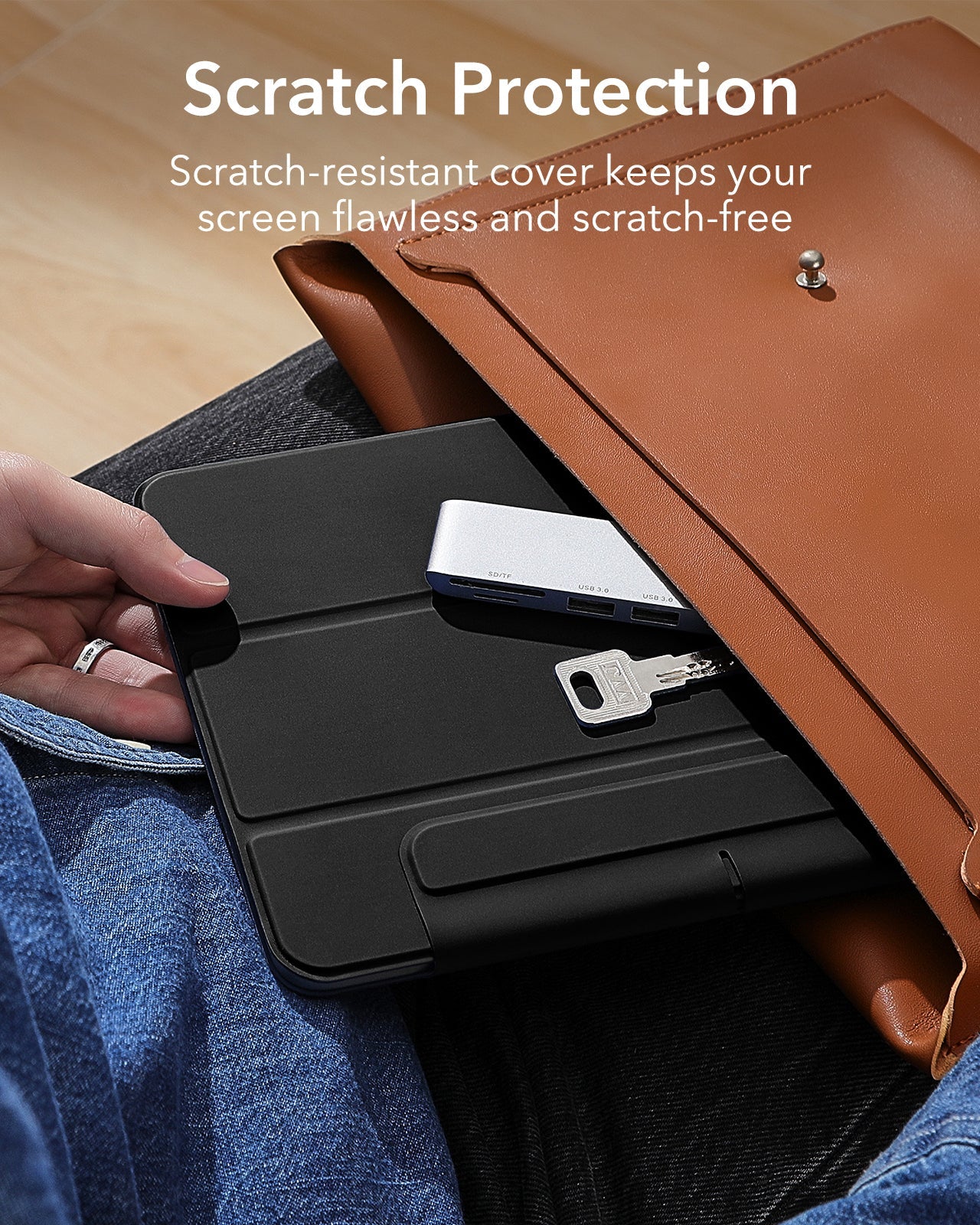 iPad Air 13" (2024) Rebound Magnetic Protection Bundle - Pink - Image 9
