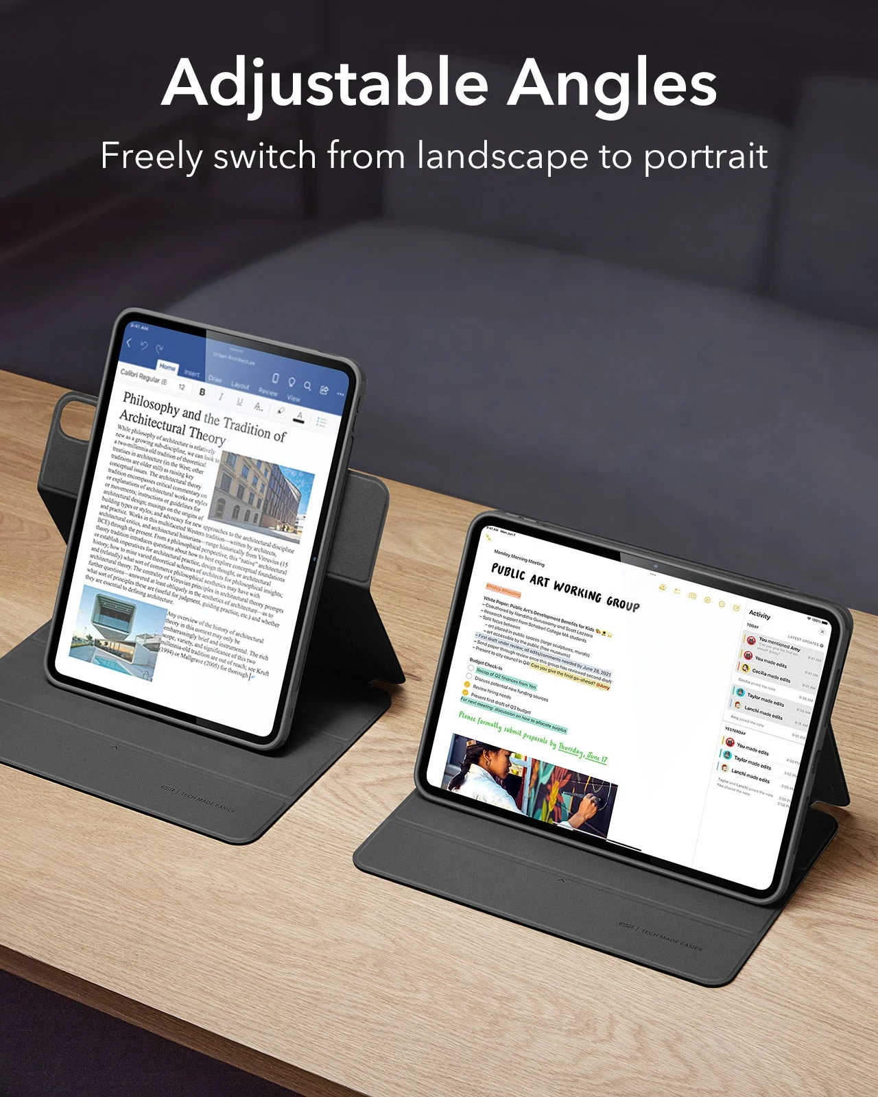 iPad Air 13ʺ (2024) Rebound Transformation Bundle - Grey - Image 6