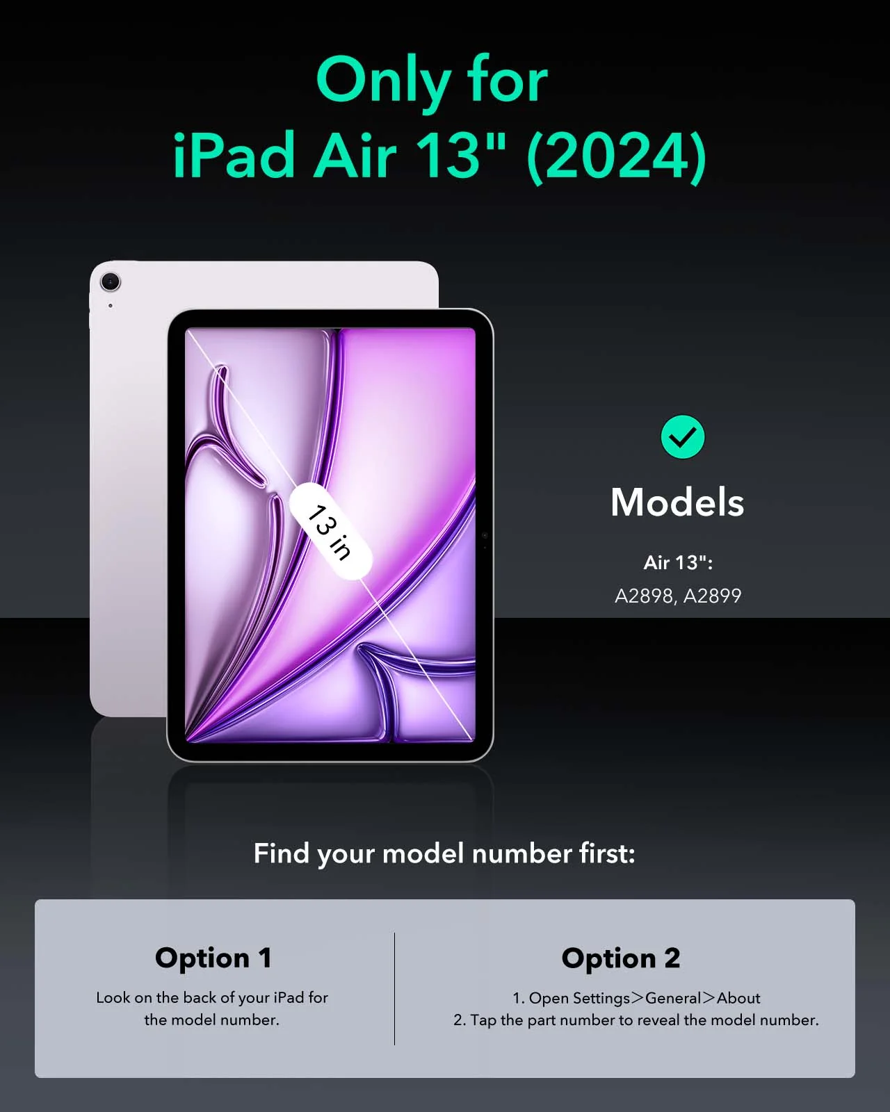 iPad Air 13ʺ (2024) Shift Transformation Bundle - Navy Blue - Image 3