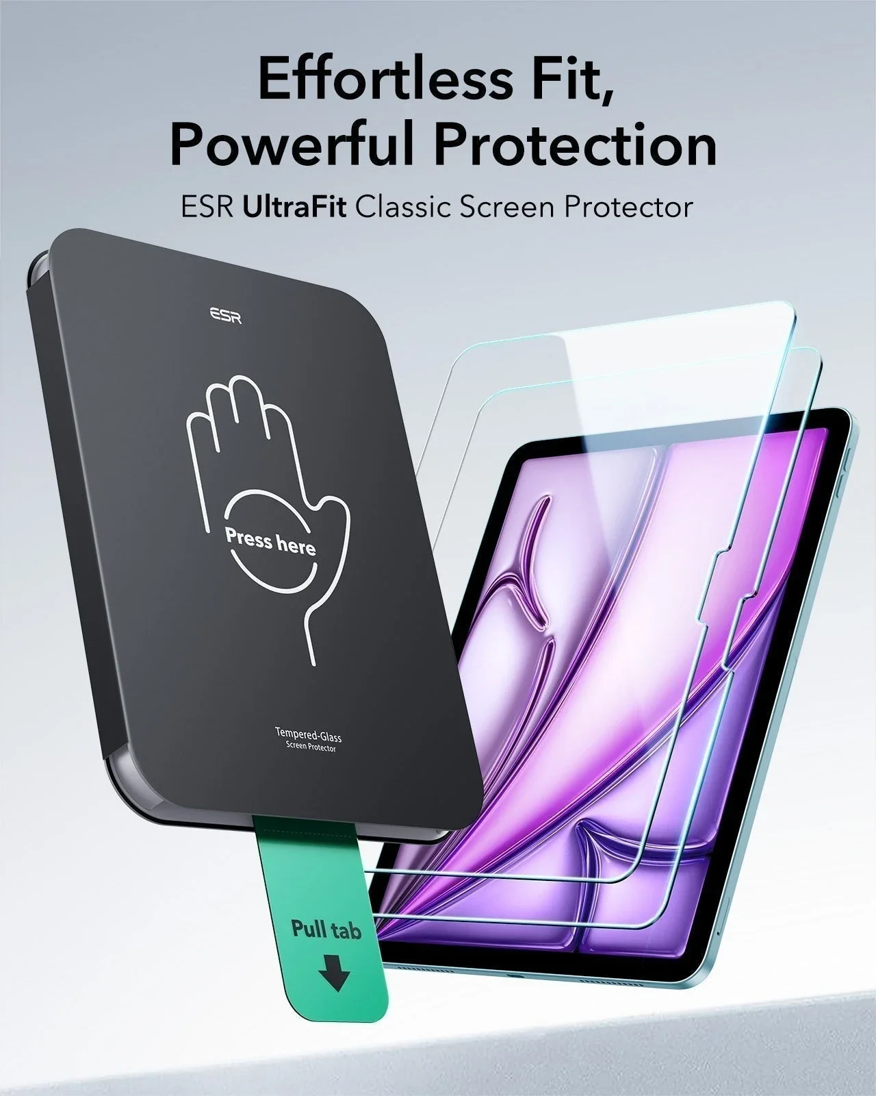 iPad Air 13” (2025) Rebound Magnetic Keyboard Case 360 Protection Paper-Feel Bundle - US Layout-White - Image 13
