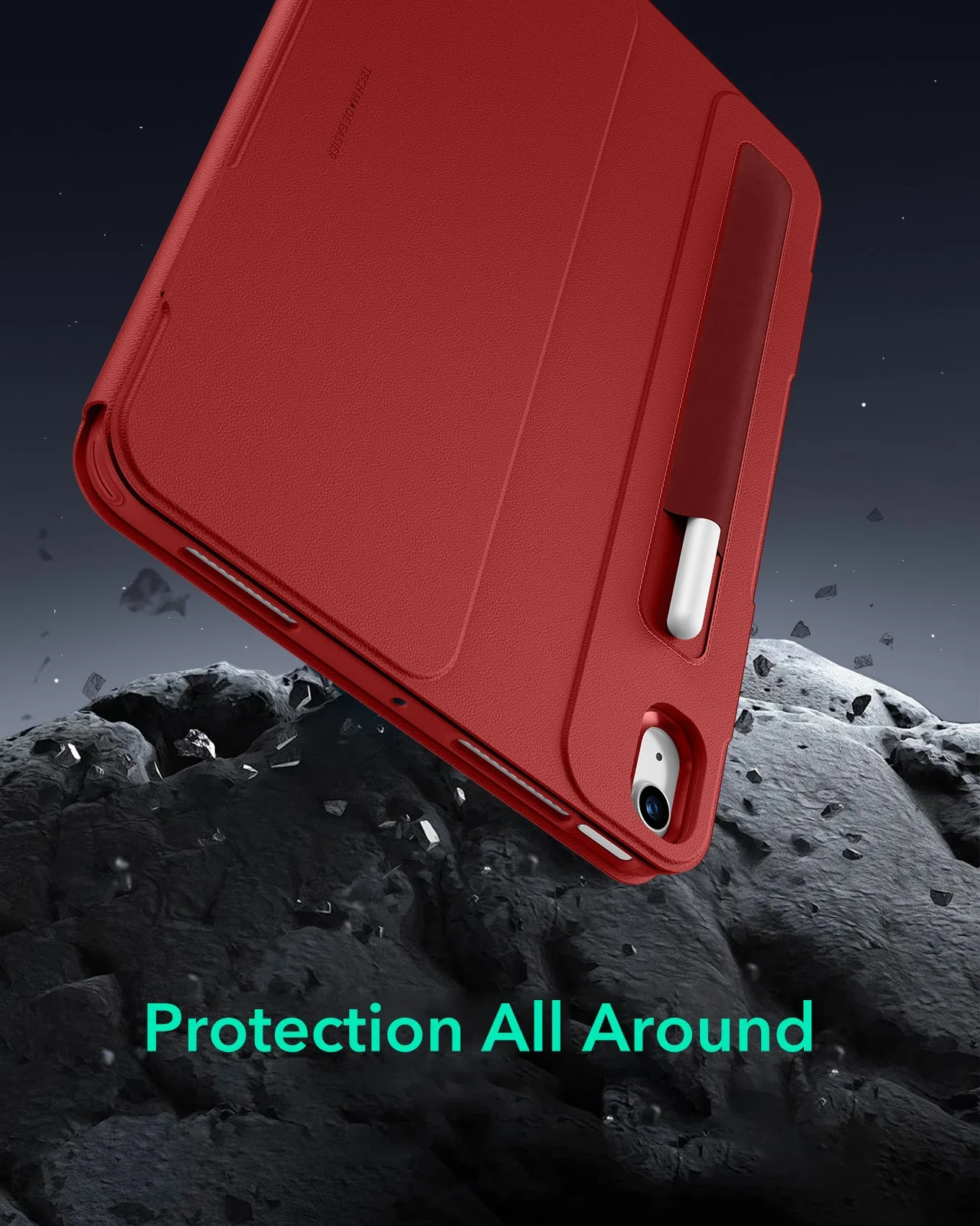 iPad Air 11" (2024), Air 10.9" (5th/4th Gen) Shift Magnetic Case - Red - Image 8