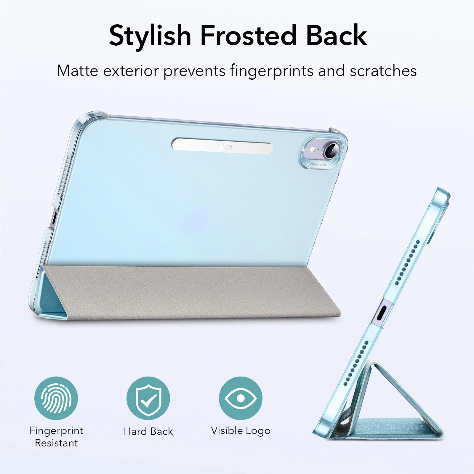 iPad mini 6 (2021) Ascend Trifold Case - Mint Green - Image 7