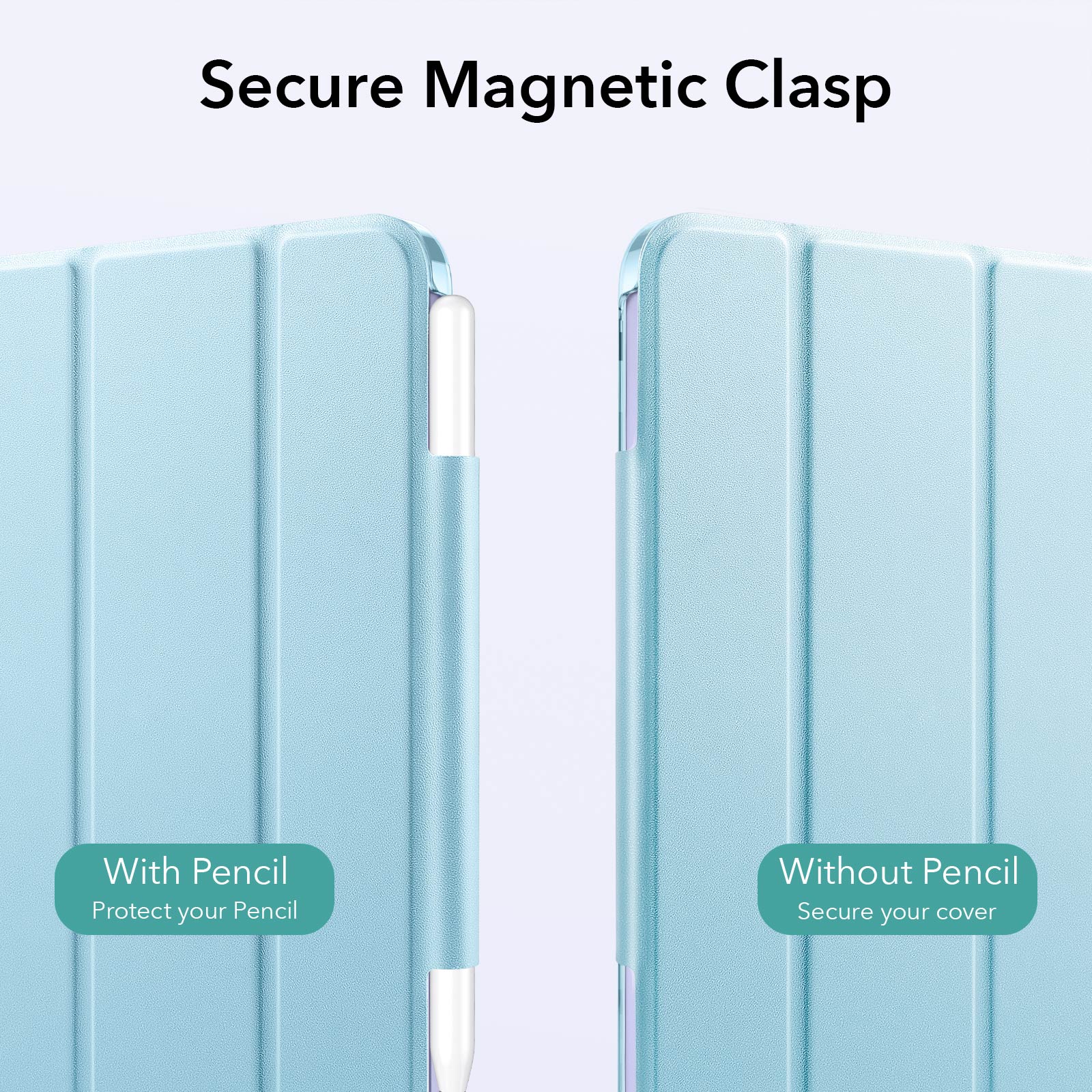 iPad mini 6 (2021) Ascend Trifold Case - Sky Blue - Image 3