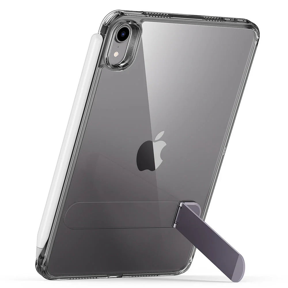iPad mini 7/mini 6 Boost Kickstand Case - Clear Black