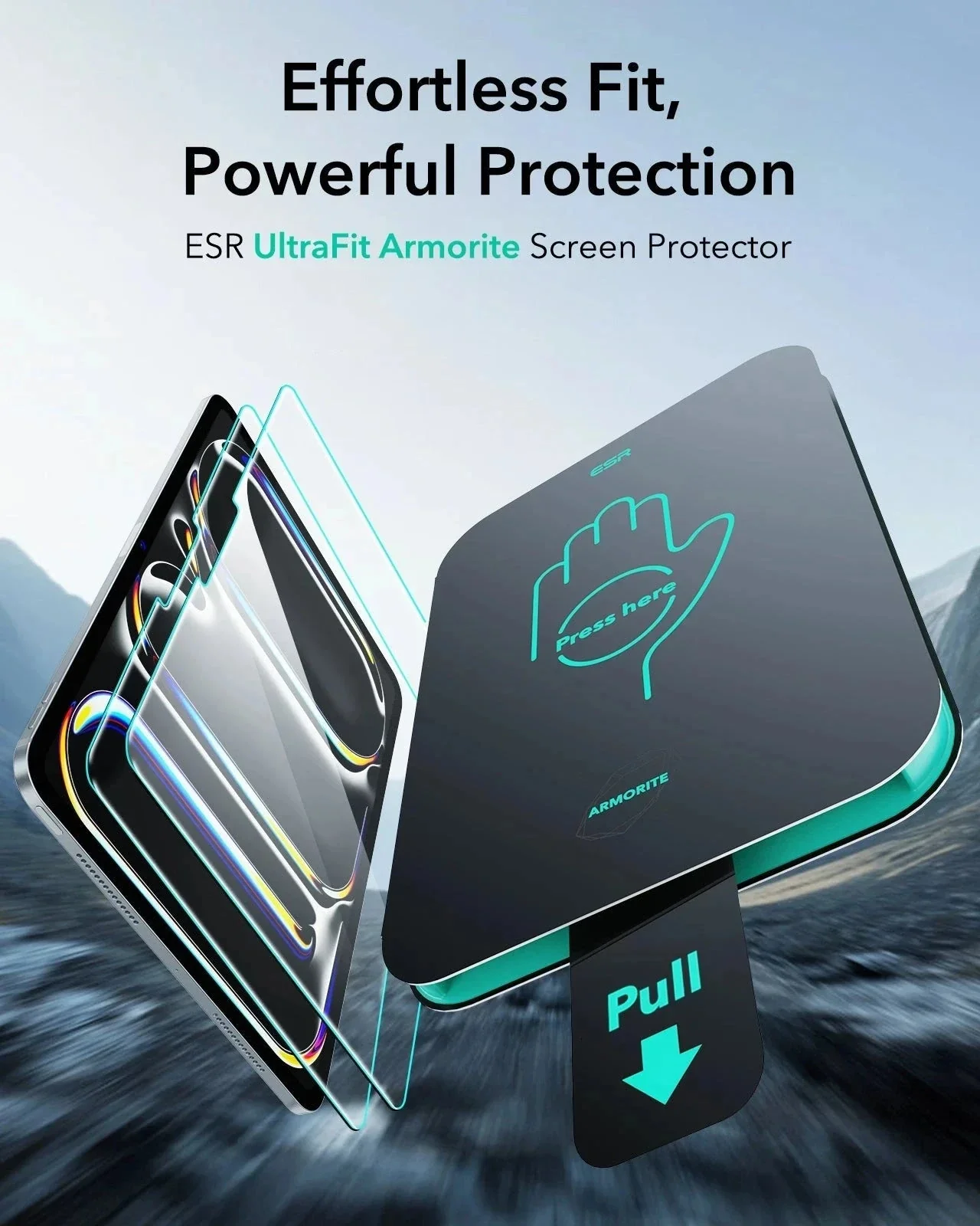 iPad Pro 11" (2024) UltraFit Armorite Screen Protector – 2 Pack - Image 4