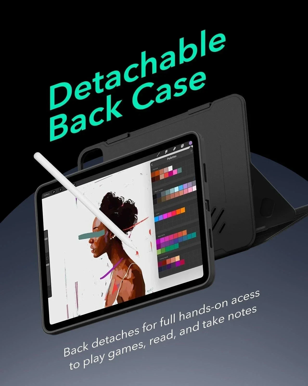iPad Pro 13ʺ (2024) Shift Magnetic Case - Red - Image 6