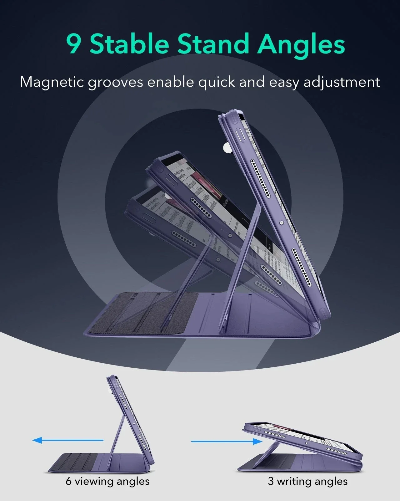 iPad Pro 13ʺ (2025) Shift Magnetic Case - Purple - Image 7