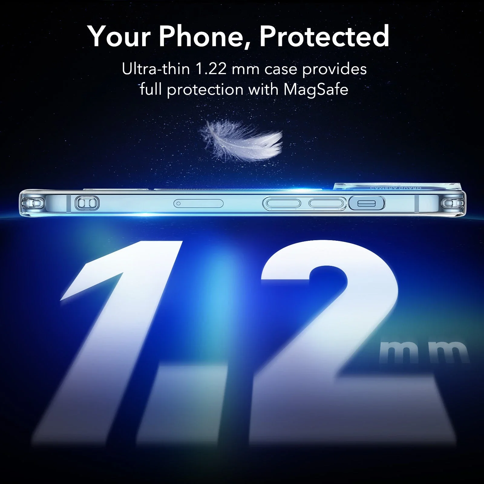 iPhone 13 Pro Zero Clear Case (HaloLock) - Clear - Image 2