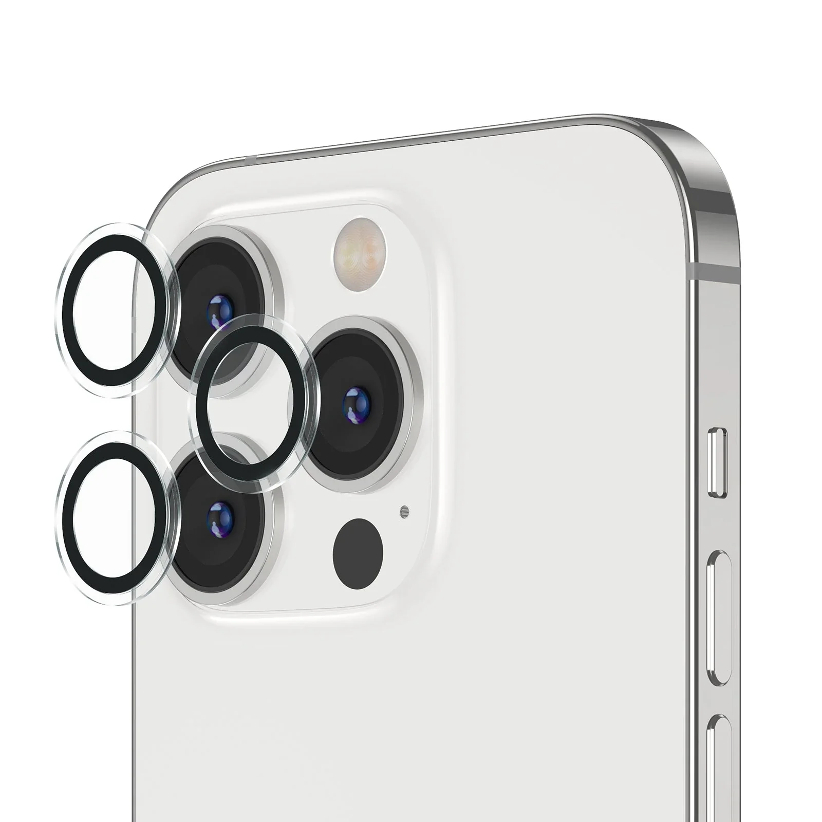 iPhone 14 Pro/14 Pro Max Tempered-Glass Lens Protectors - 2 Sets
