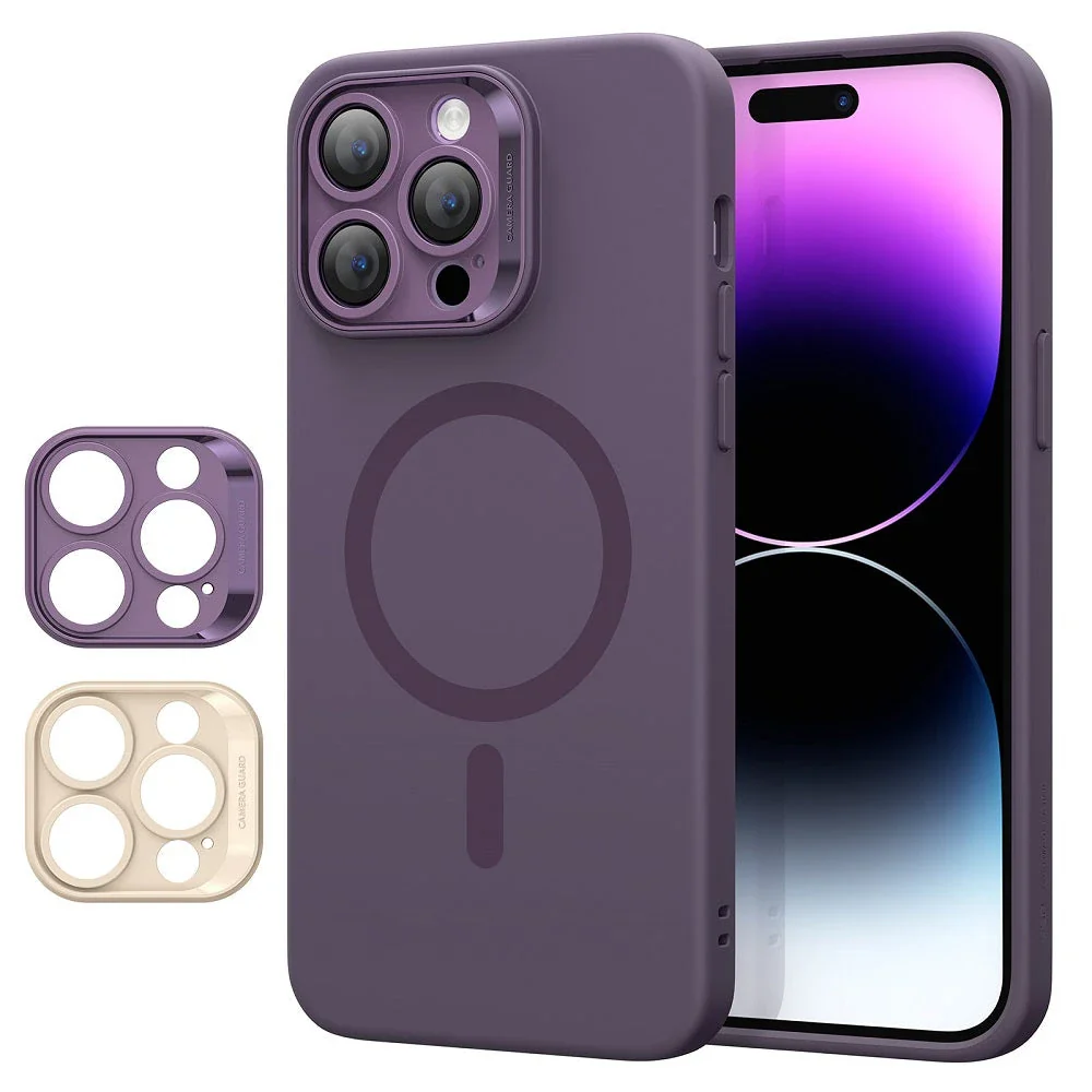 iPhone 14 Pro Cloud Soft Case (HaloLock) - Purple