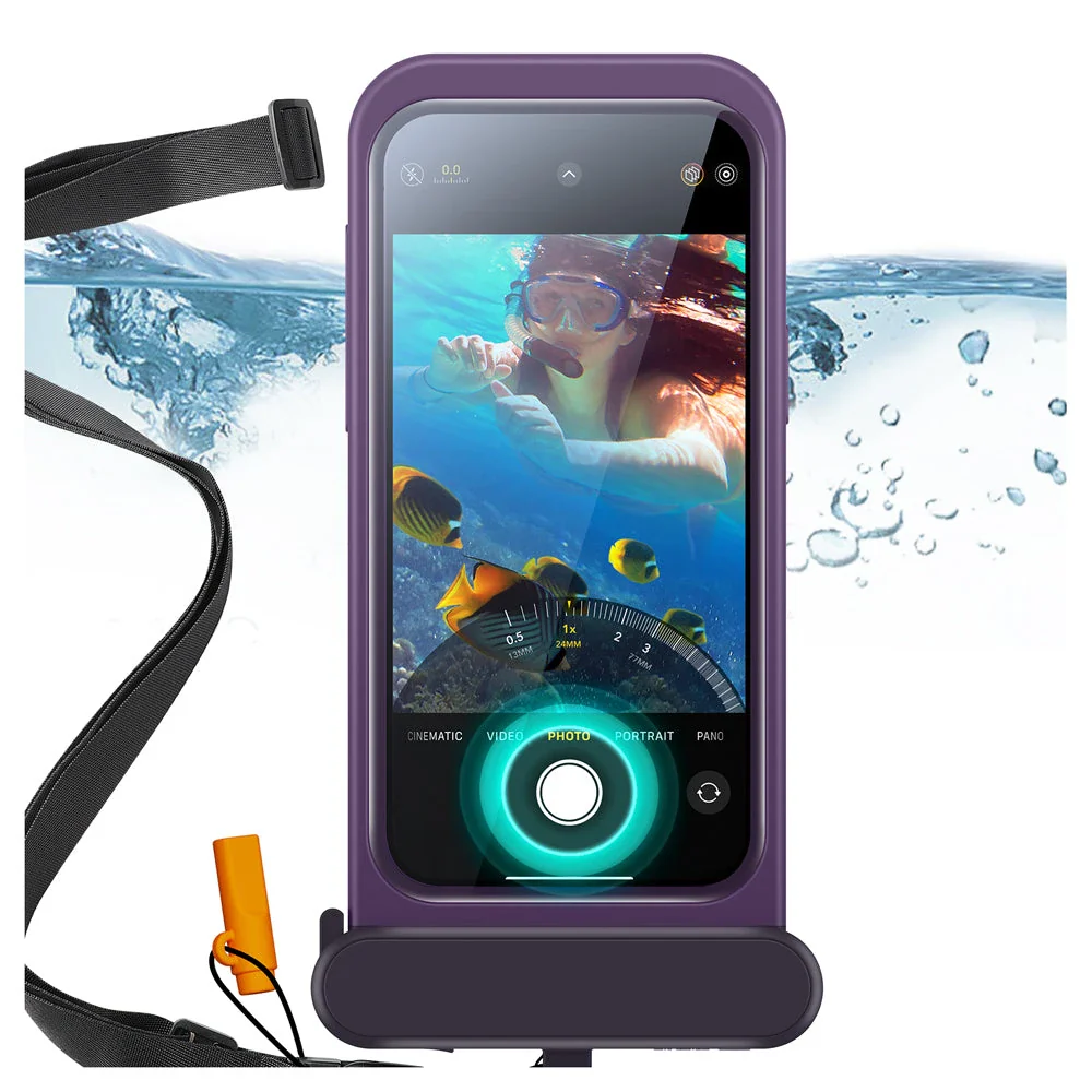 iPhone 15 Pro Max/14 Pro Max Waterproof Phone Pouch Pro - Purple