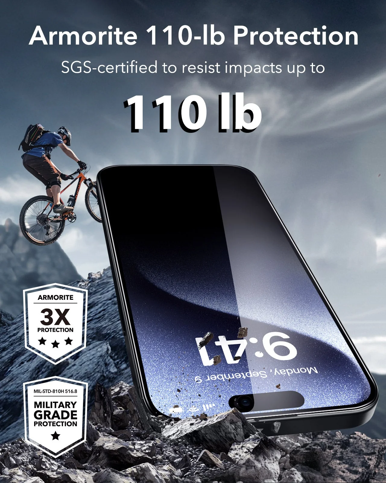 iPhone 15 Pro UltraFit Armorite Privacy Screen Protector - 3 Pack - Image 6