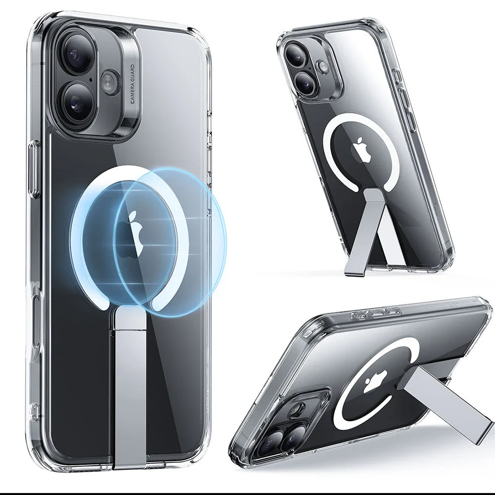 iPhone 16 Boost Flickstand Case (HaloLock) - Clear