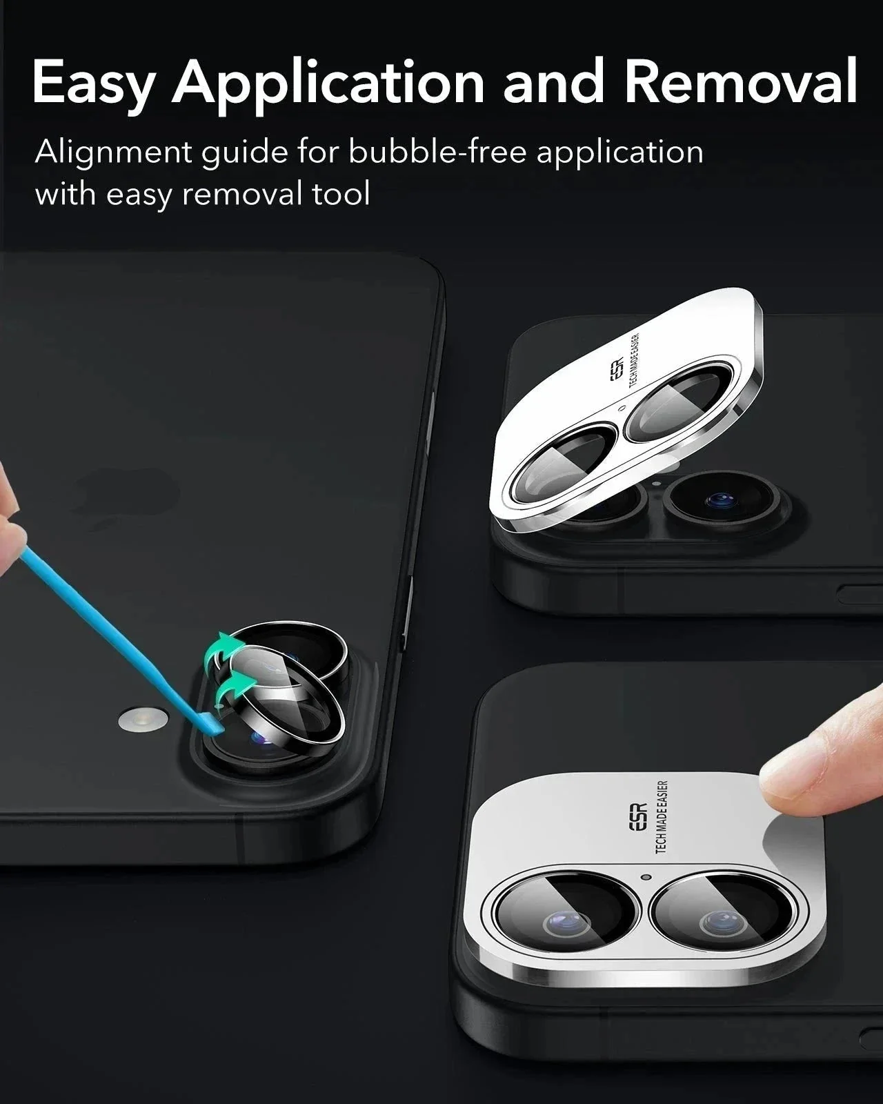 iPhone 16 Pro Max Cyber Tough Magnetic Case Protection Bundle (Camera Control, Stash Stand) - Black - Image 17