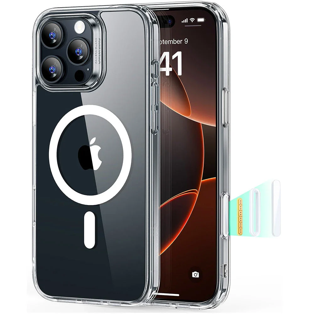 iPhone 16 Pro Max HaloLock Classic Hybrid Case (Camera Control) - Clear