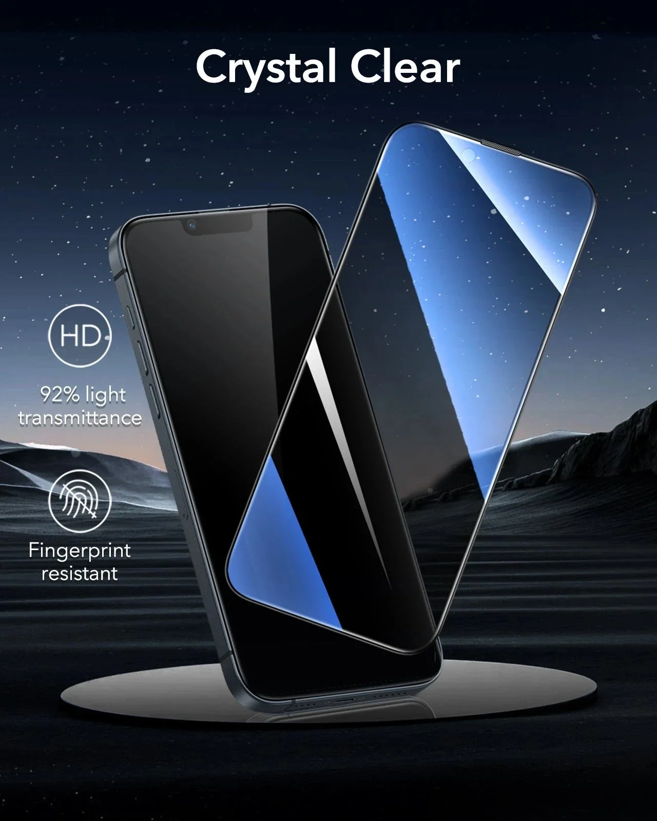 iPhone 16e/14/13 Pro/13 UltraFit Armorite Privacy Screen Protector - 3 Pack - Image 6