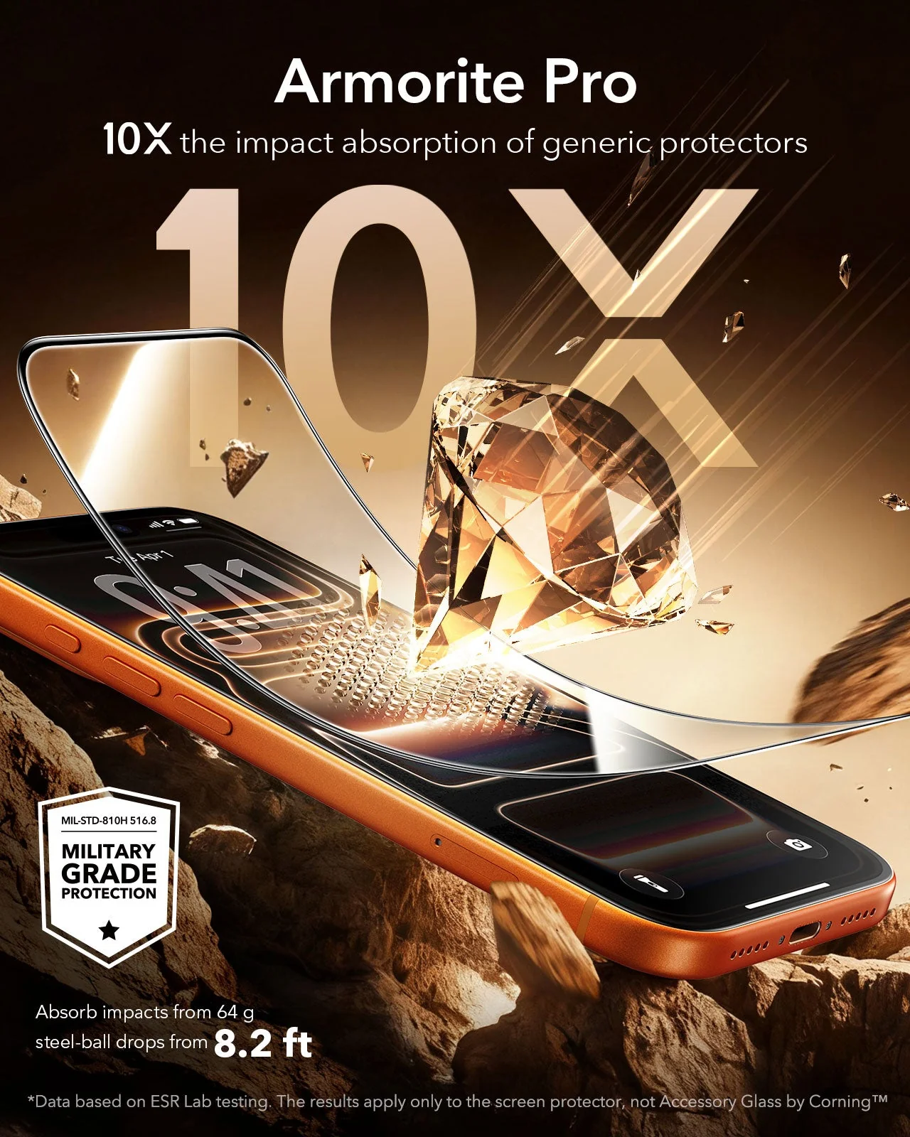 iPhone 17 Pro UltraFit Armorite®️ Pro Screen Protector - 3 Pack - Image 4