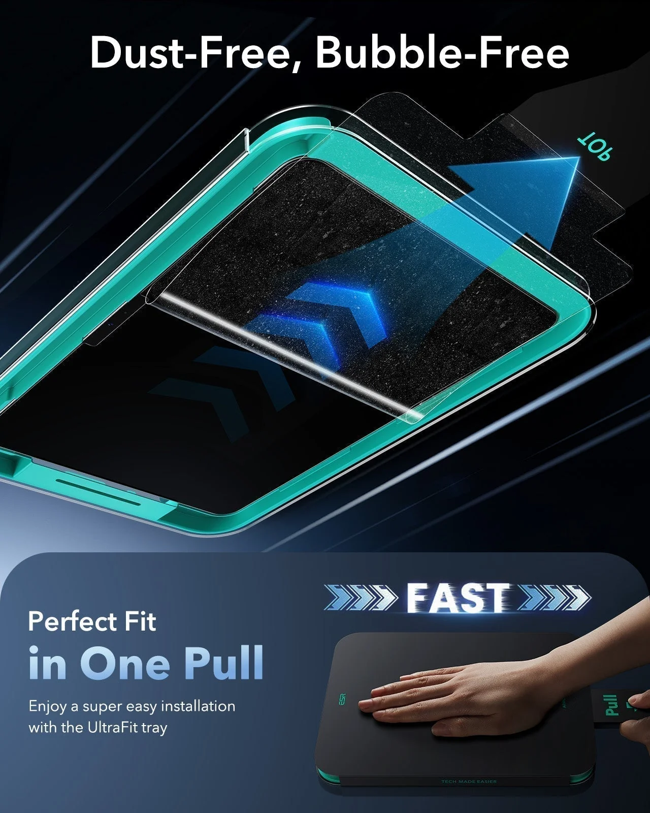 iPad 11" (A16) 2025 Bundle Shift Magnetic Case & Armorite® Paper-Feel Protection - Titanium - Image 11