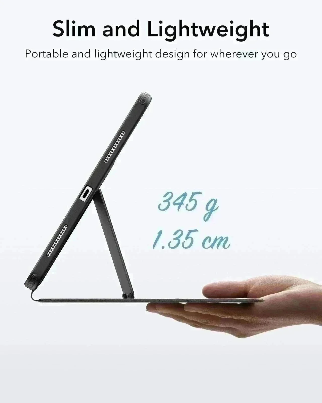 iPad 11" (A16, 2025) Flip Transformation Bundle - Red - Image 8