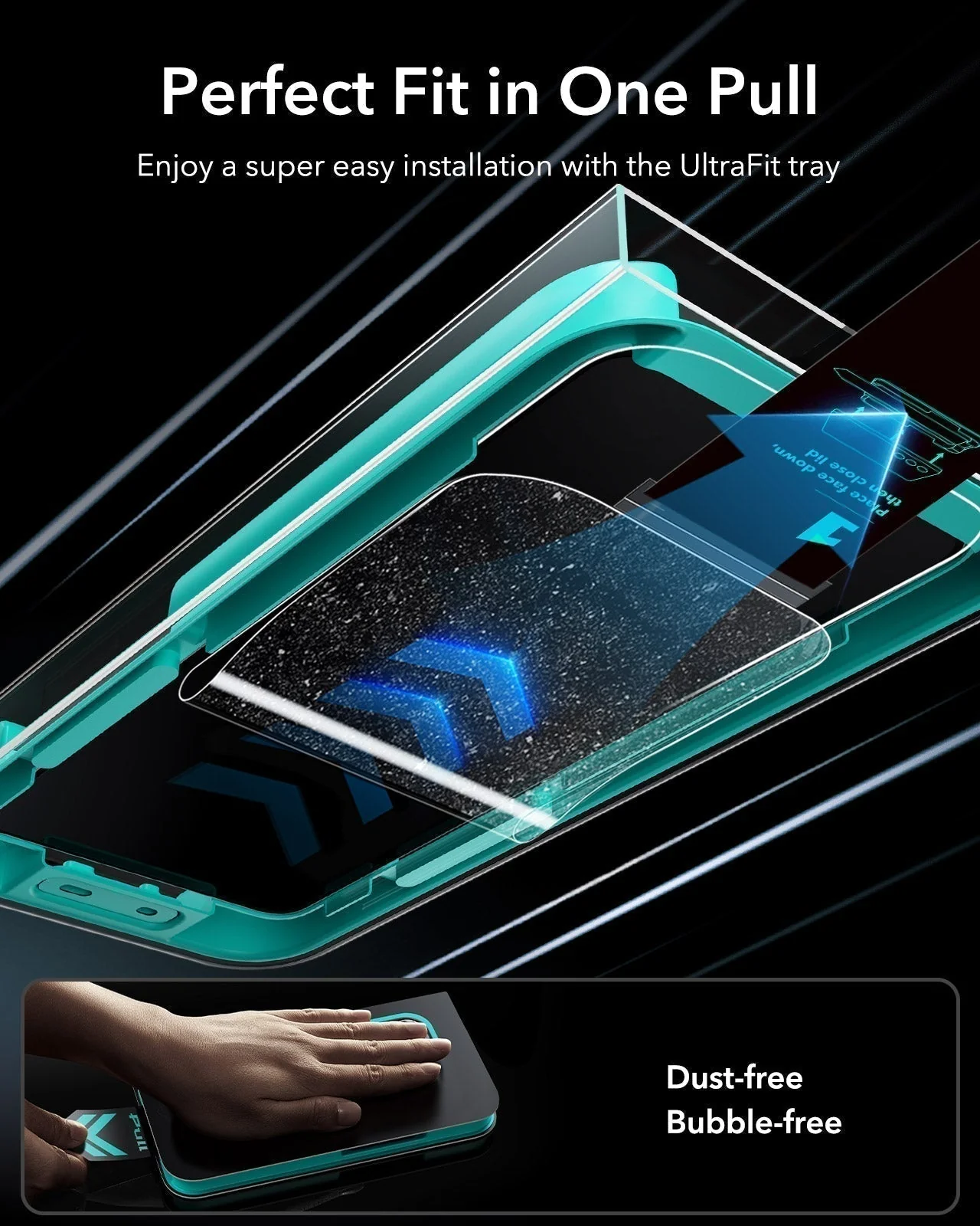 Galaxy S26 Ultra UltraFit Armorite®️ Screen Protector - 3 Pack - Image 3