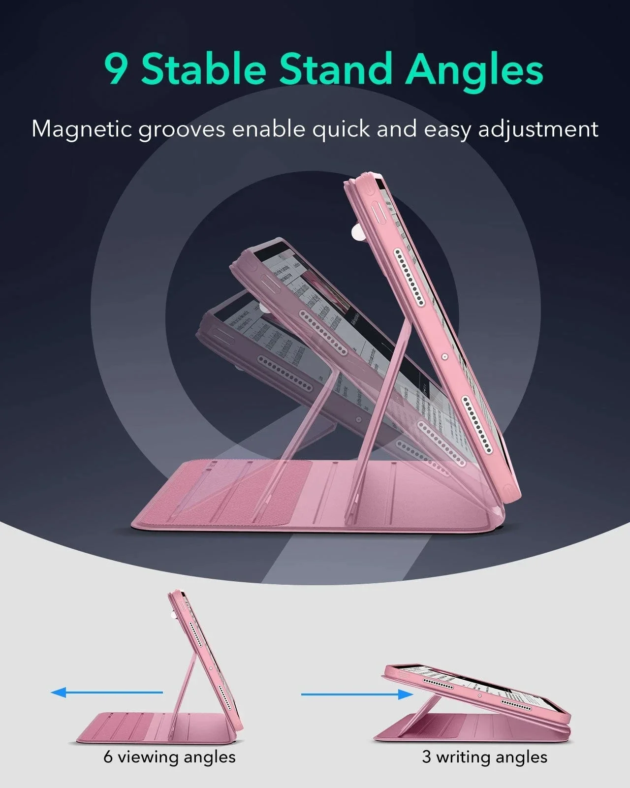 iPad Pro 13ʺ (2025) Shift Transformation with Digital Pencil Bundle - Pink - Image 7