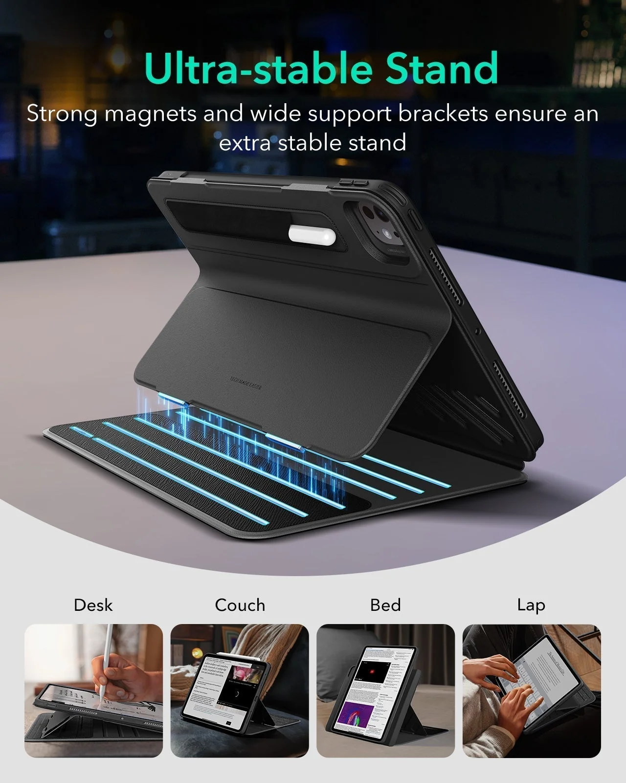 iPad Pro 13ʺ (2024) Shift Magnetic Case - Pink - Image 4