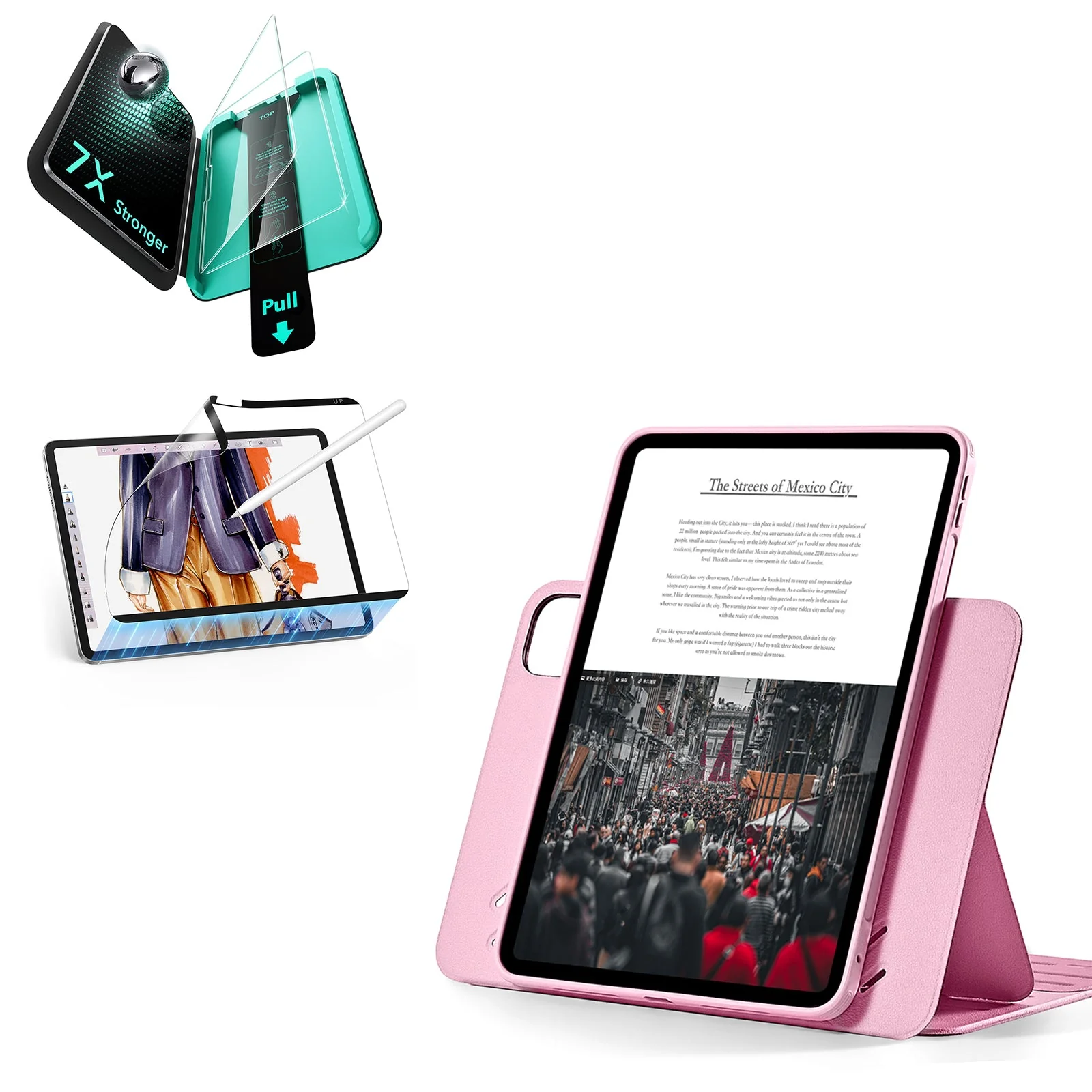 iPad Pro 13" (2025) Shift Transformation Bundle - Pink