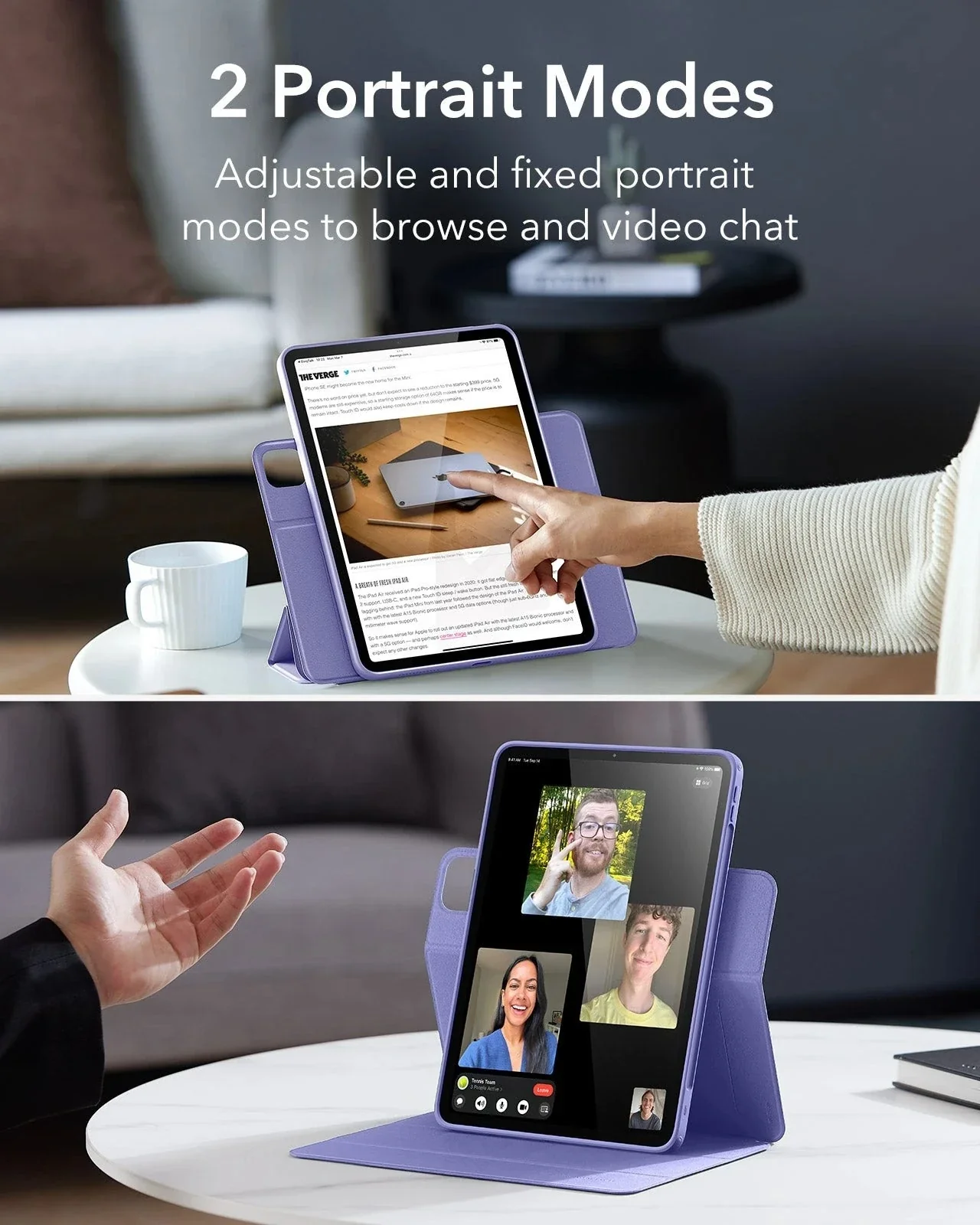 iPad Air 11ʺ (2024) Rebound Transformation Bundle - Lavender - Image 6