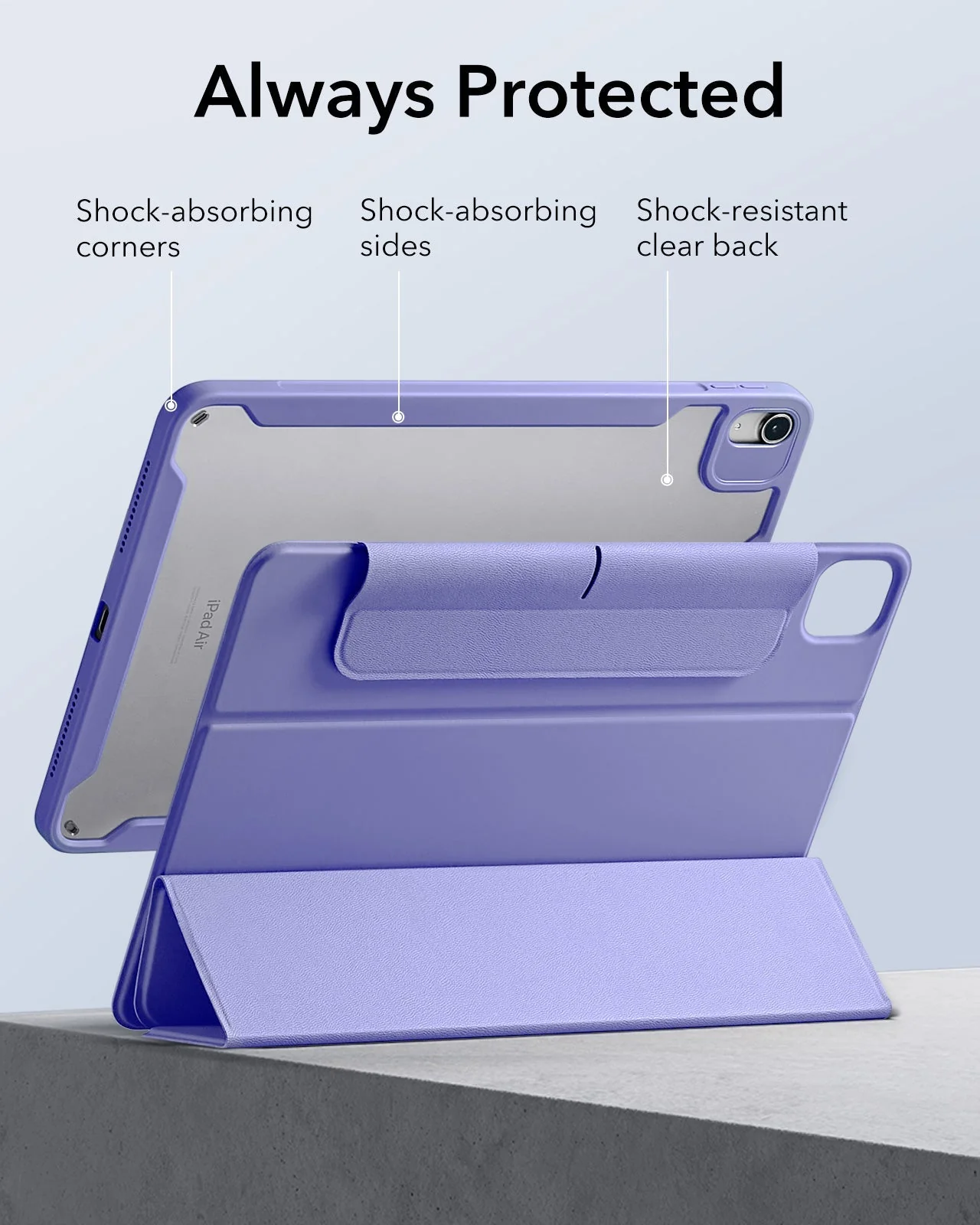 iPad Air 11ʺ (2024) Rebound Transformation Bundle - Lavender - Image 8