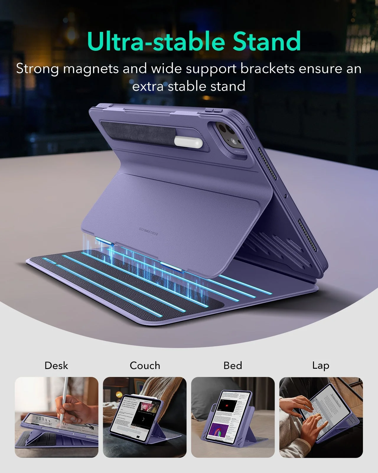 iPad Pro 11ʺ (2025) Shift Magnetic Case - Purple - Image 4