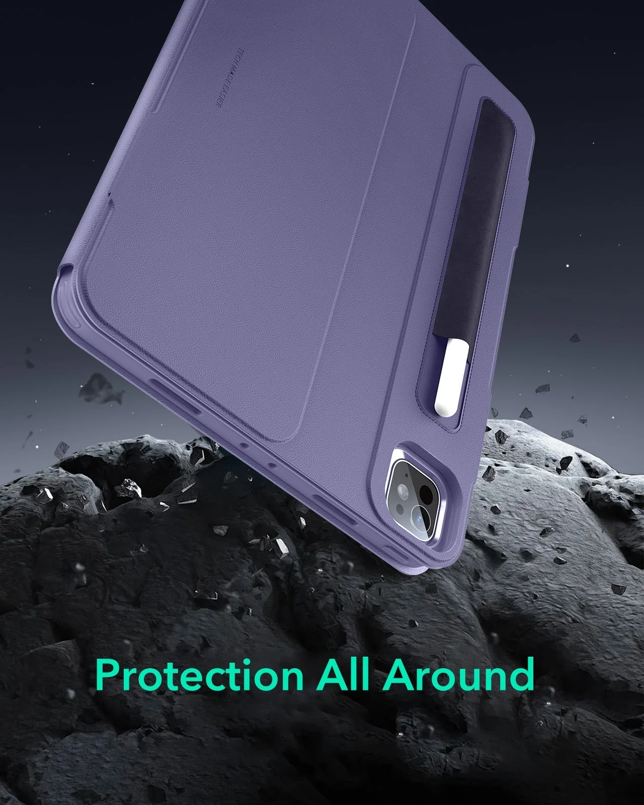iPad Pro 11" (2025) Bundle Shift Magnetic Case & Armorite® Protection - Purple - Image 8